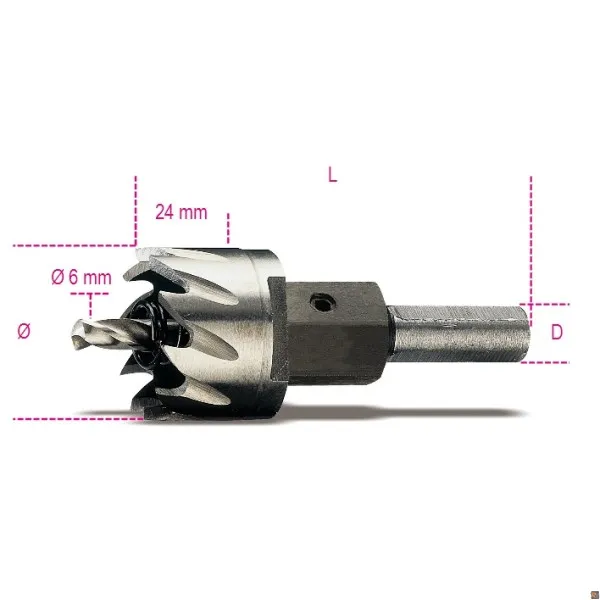 451 - FRESE A TAZZA IN ACCIAIO HSS INTERAMENTE RETTIFICATE - 27 BETA UTENSILI 004510027