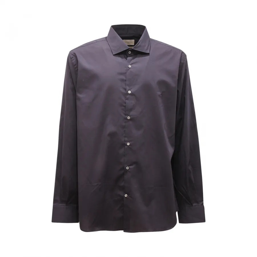 6987AU CAMICIA UOMO BROOKSFIELD MAN SHIRT SLIM BLUE