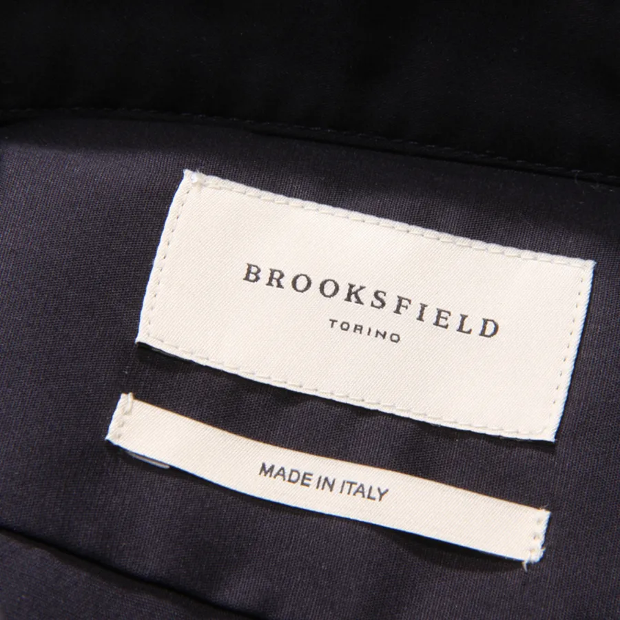 6987AU CAMICIA UOMO BROOKSFIELD MAN SHIRT SLIM BLUE