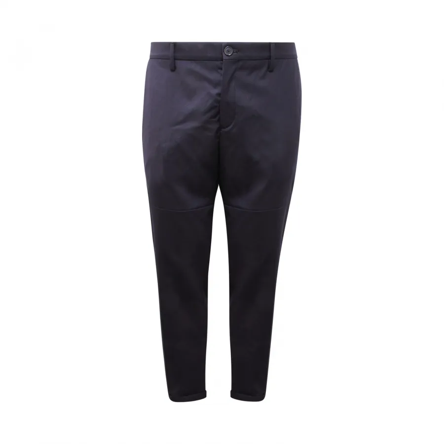 9981AV PANTALONE UOMO PATRIZIA PEPE SLIM FIT MAN TROUSERS BLUE