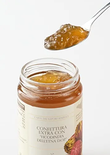 Agrisicilia Confettura Extra con Ficodindia dell'Etna D.O.P. - 360 Gr