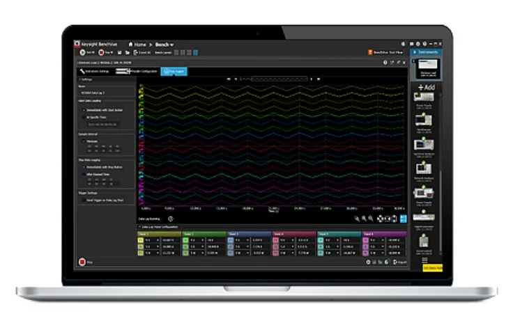 App di automazione e controllo elettronico del carico BenchVue per BV0012B