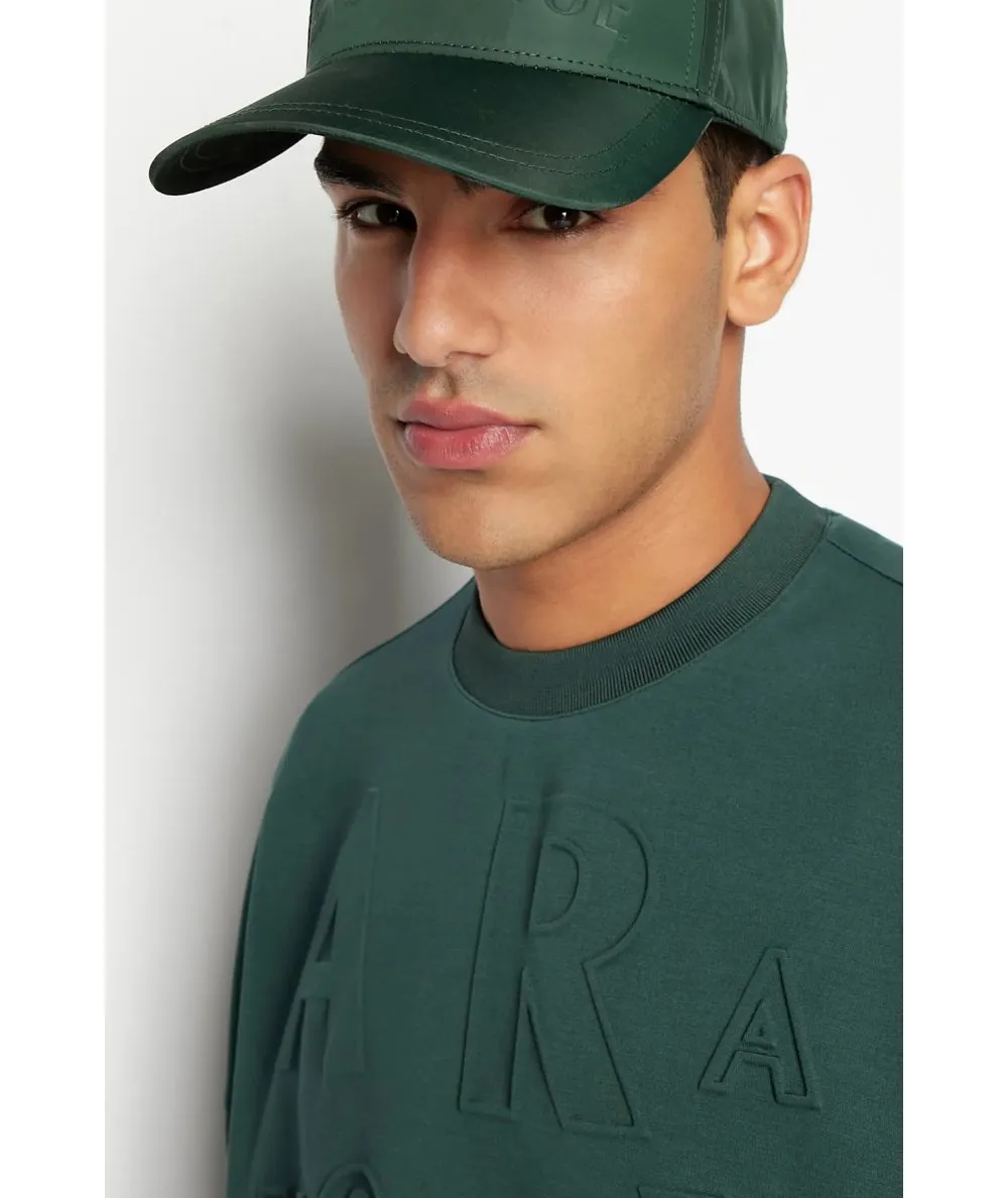 ARMANI EXCHANGE UOMO--Felpa girocollo in misto modal
