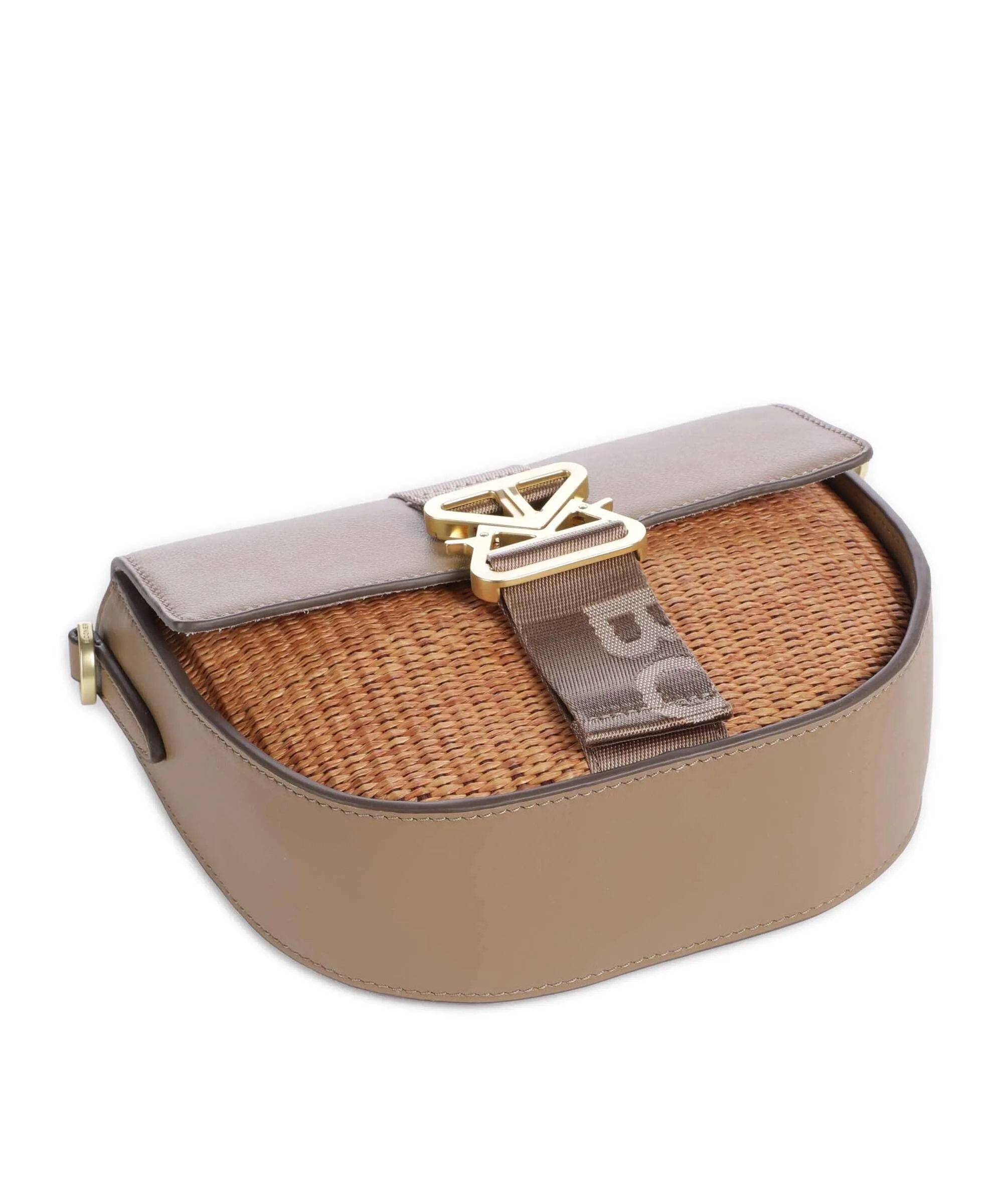  Bogner Zuoz Rafia Cassy Borsa a spalla pelle di vacchetta grana, libro marrone  