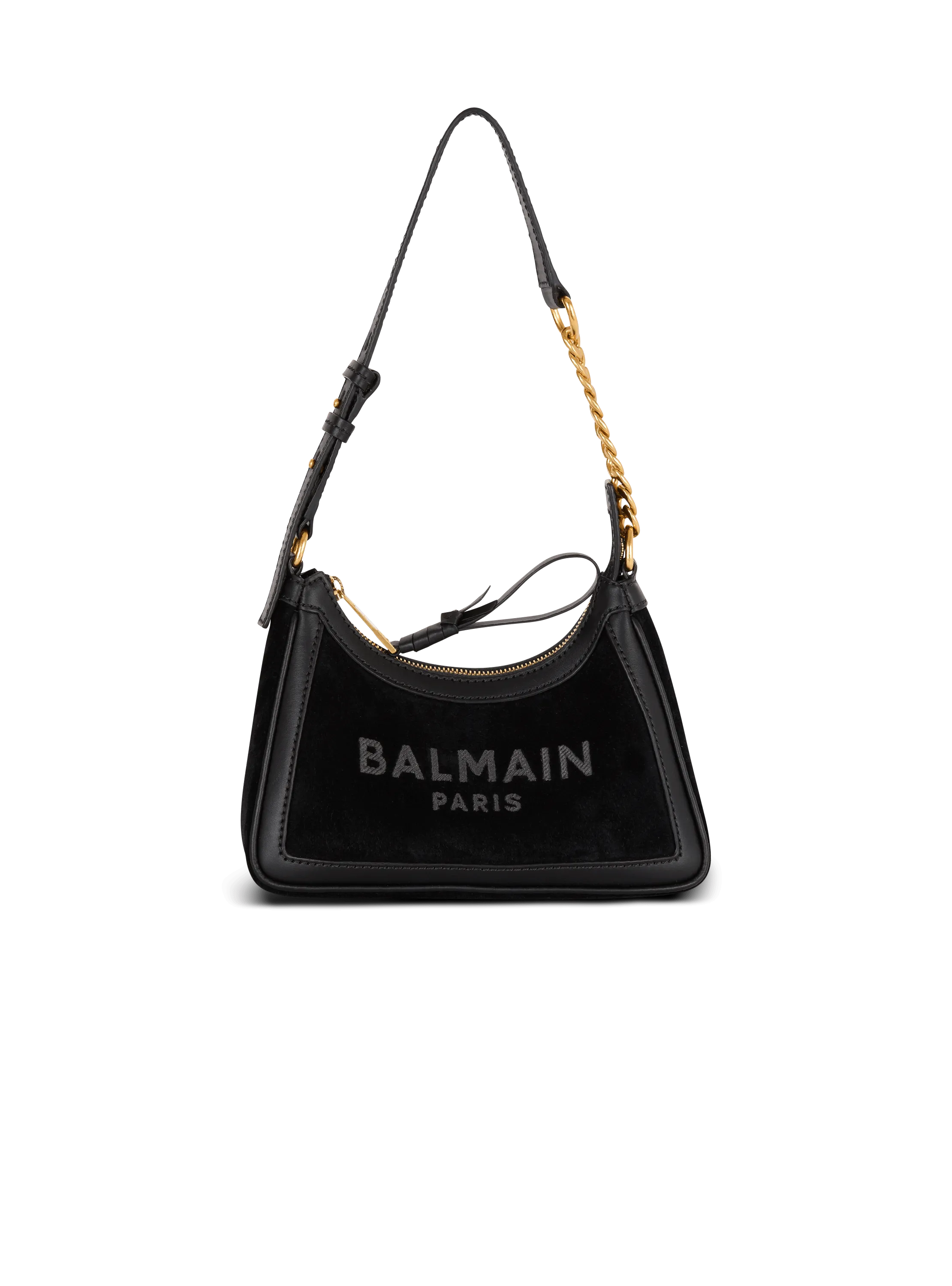 Borsa a spalla B-Army in pelle scamosciata
