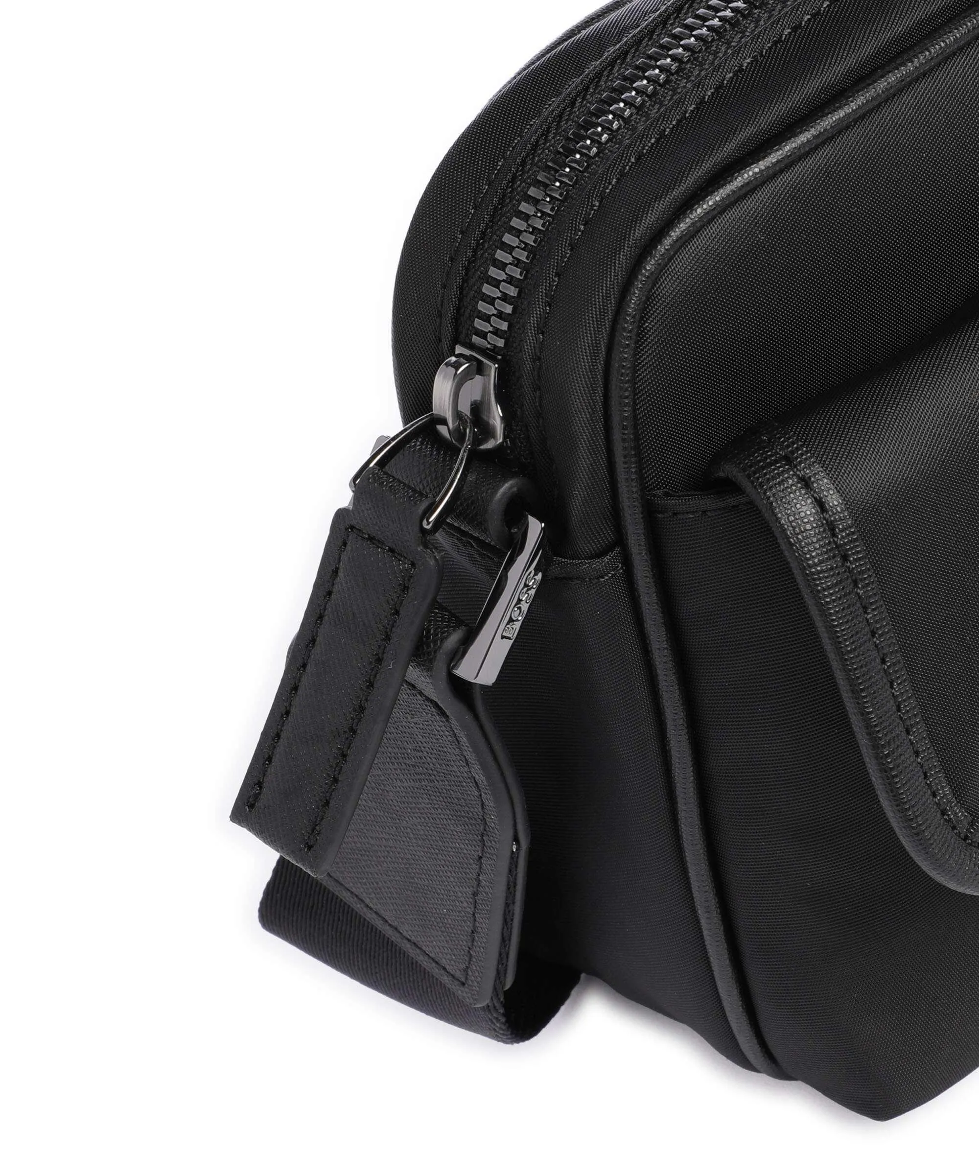  BOSS B Icon Borsa a tracolla poliestere riciclato nero  