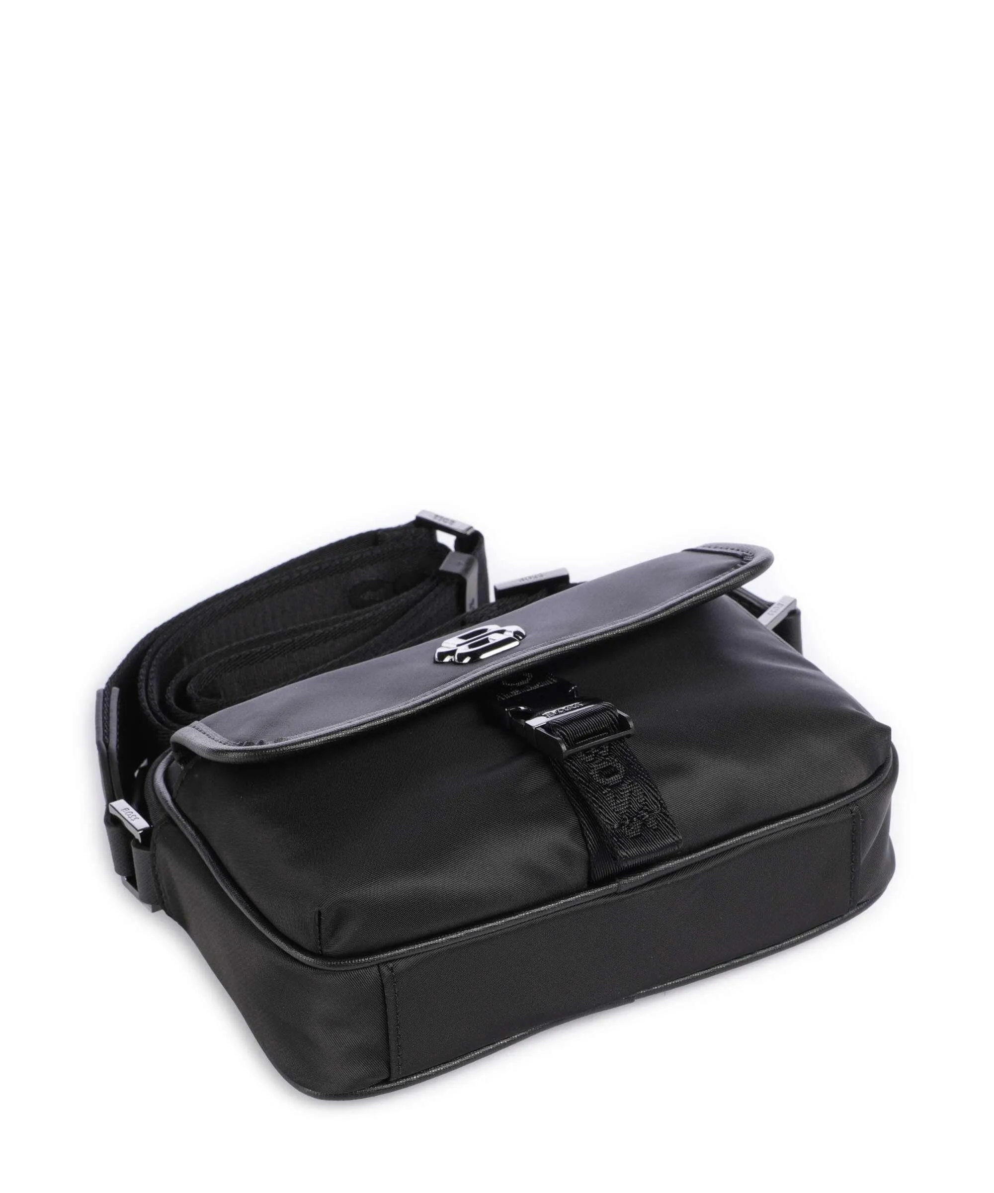  BOSS B Icon Borsa a tracolla poliestere riciclato nero  
