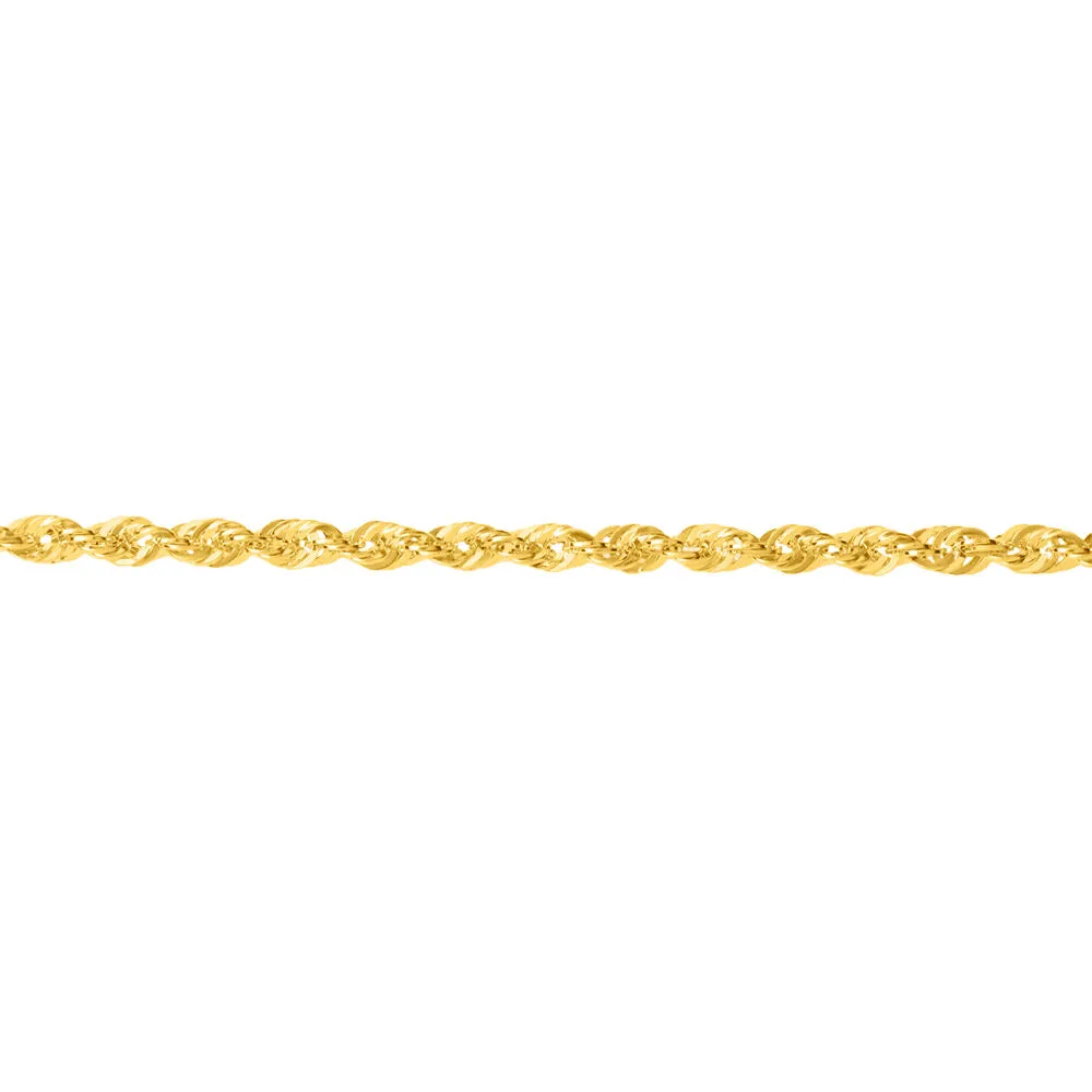 Bracciale Catena Colette Oro Giallo 375/1000 Maglia Corda 18 cm 1426734