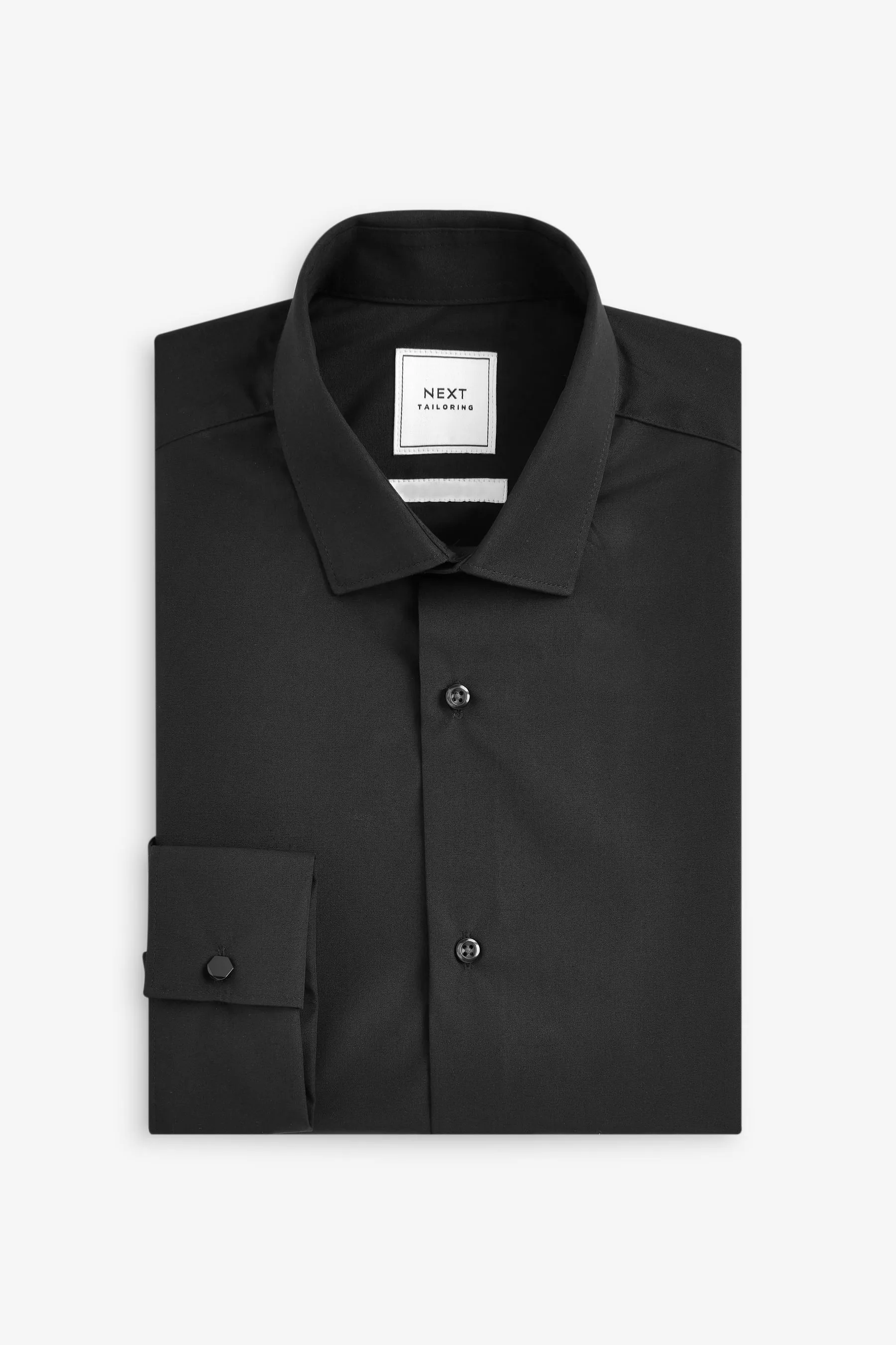Camicia easy care con doppio polsino    