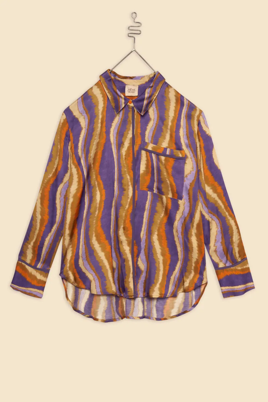 Camicia in fantasia “onde”