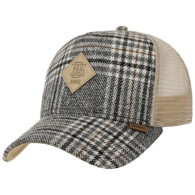      Cappellino Trucker HFT Check Tweed by Djinns  
