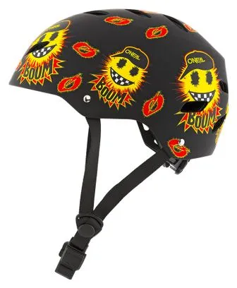 Casco per bambini O'Neal Dirt Lid Emoji nero / giallo