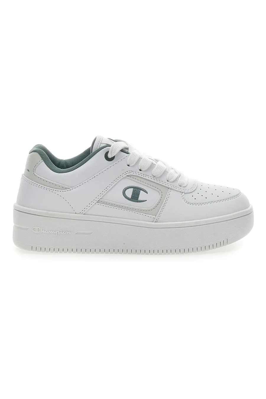   CHAMPION Sneakers Bianche Con Logo Laterale Champion Foul Plat Element
