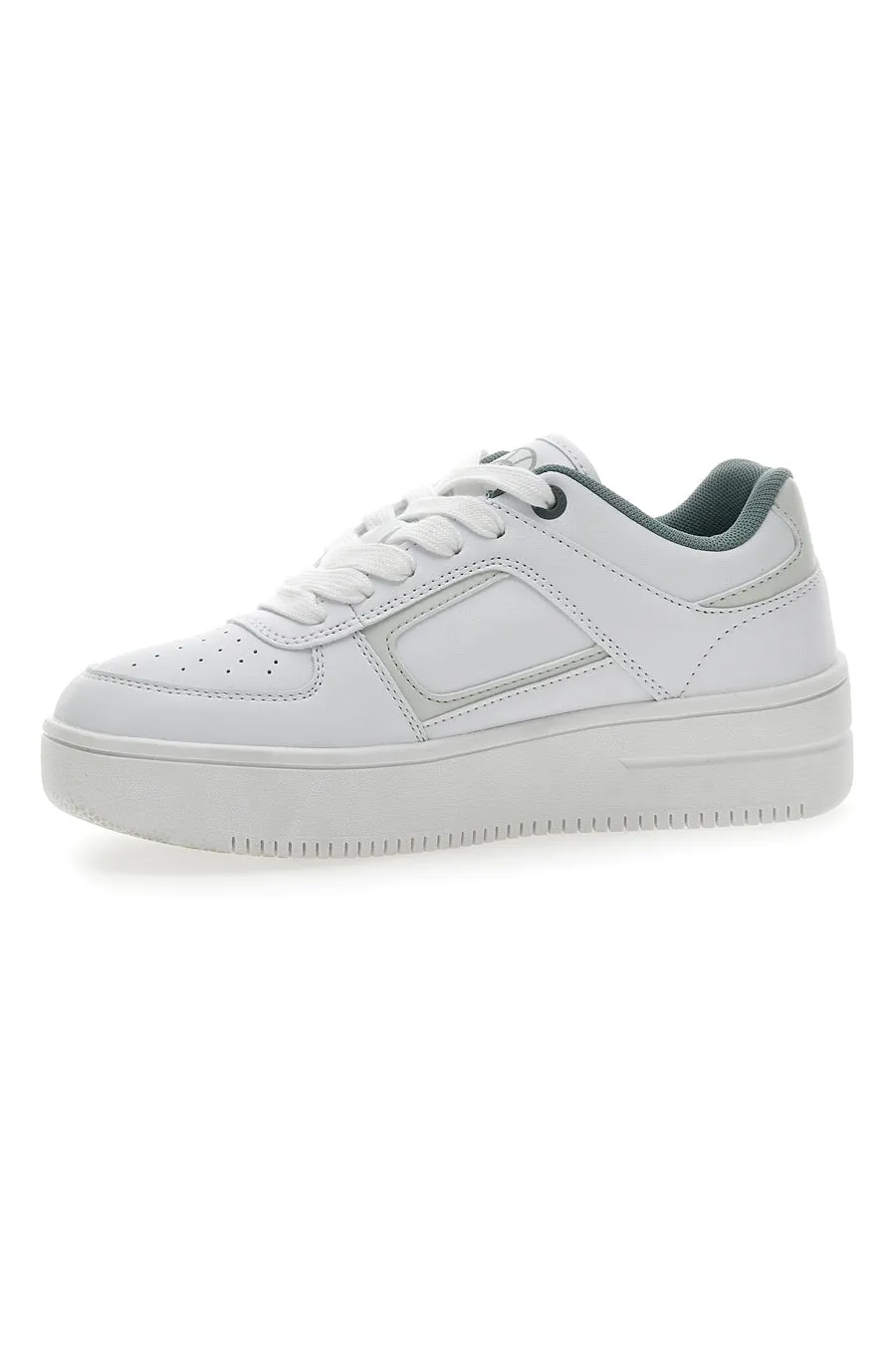   CHAMPION Sneakers Bianche Con Logo Laterale Champion Foul Plat Element
