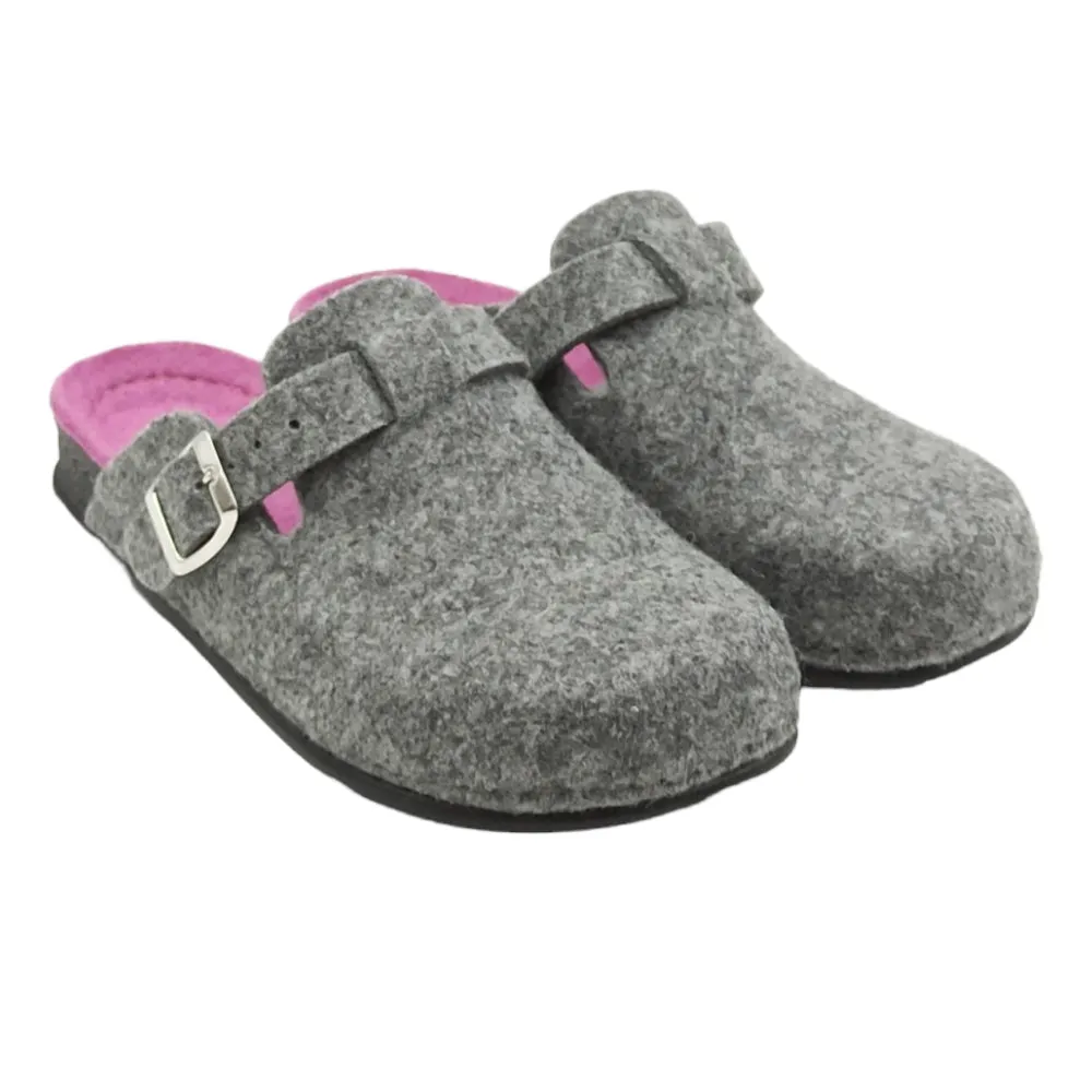 CIABATTA DONNA GRUNLAND CI0795 A6REPS GRIGIO ORCHIDEA