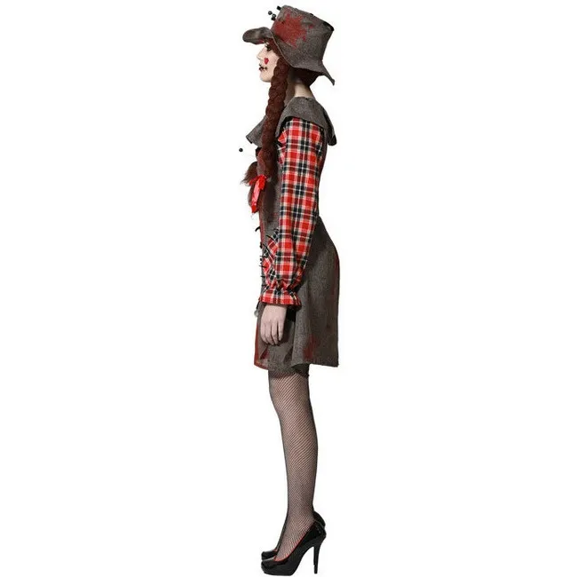 Costume da bambola voodoo insanguinata per donna