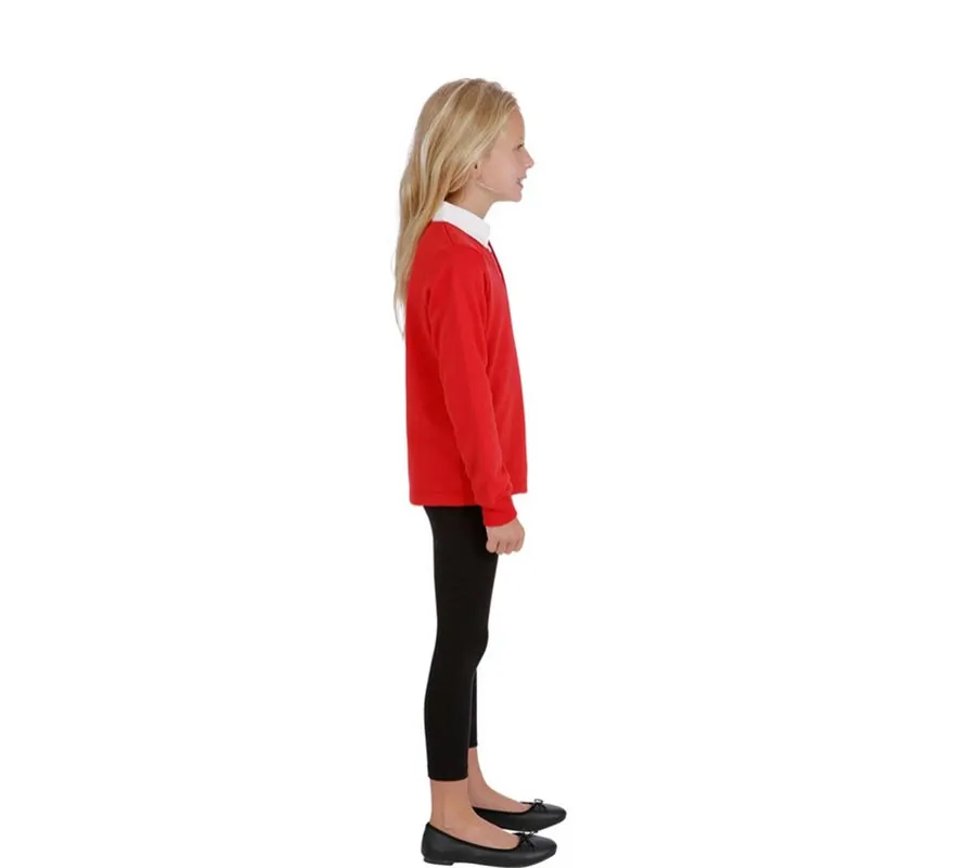 Costume o maglietta da rugby gallese per bambini