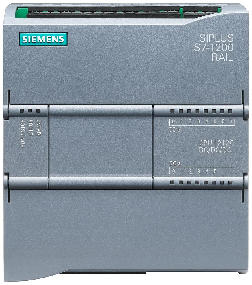 CPU PLC Siemens SIPLUS S7-1200 CPU 1212C, ingressi: 10, uscite: 6, 24 V c.c.