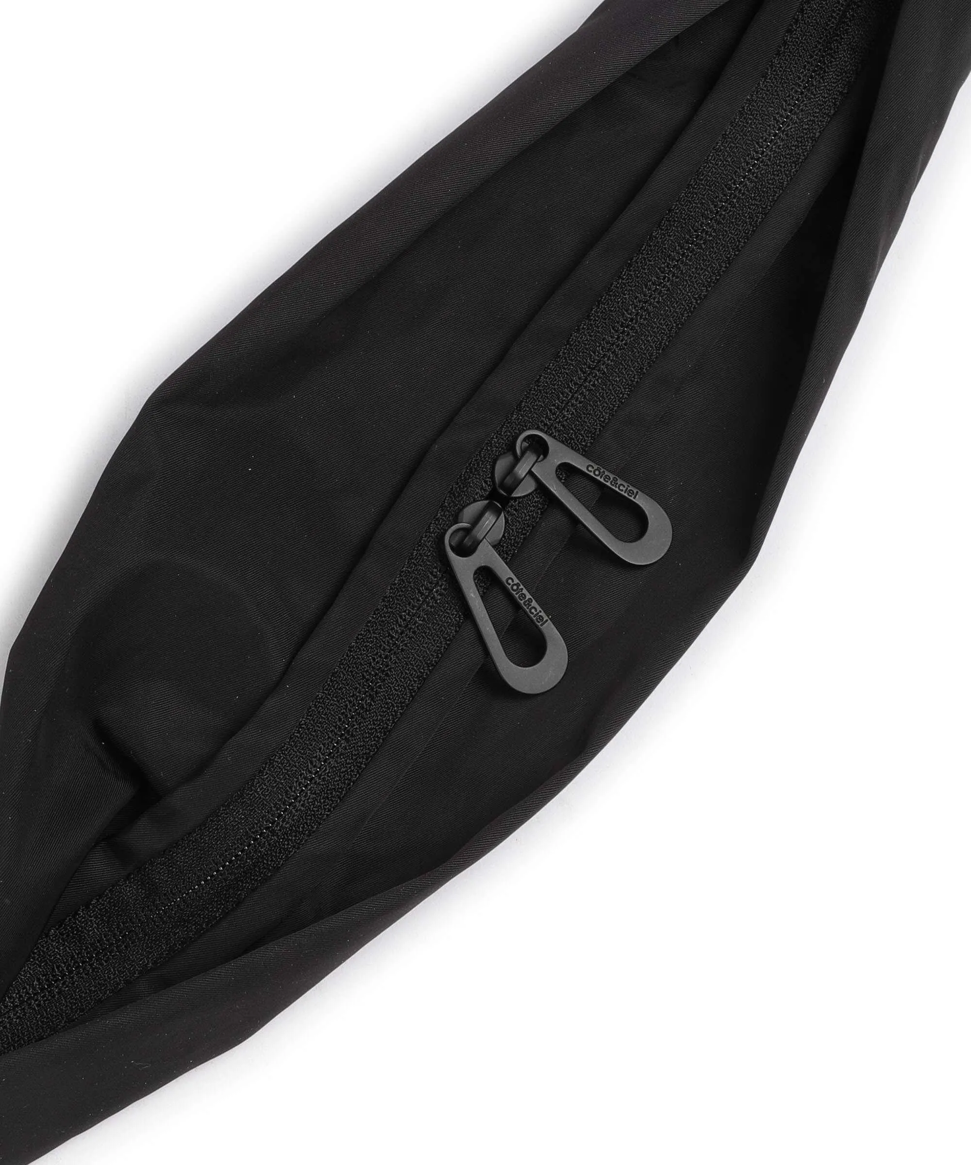  Côte&Ciel Sleek Nylon Hala S Borsa a tracolla nylon nero  