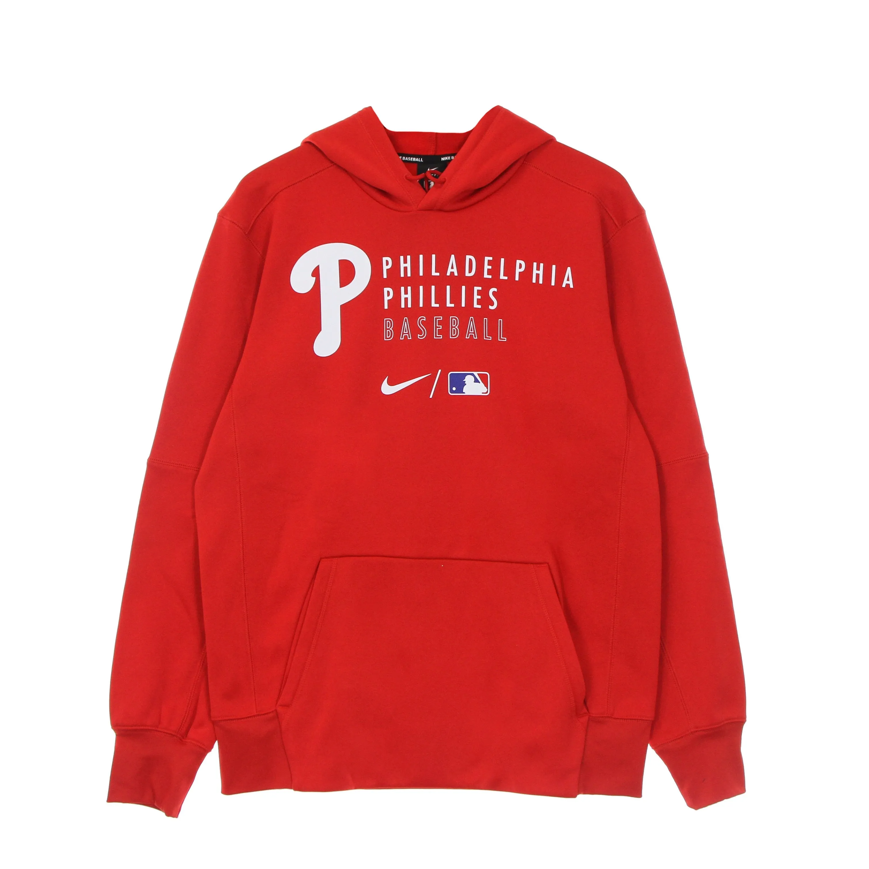 Felpa Cappuccio Uomo Mlb Baseball Therma Hoodie Phiphi Sport Red