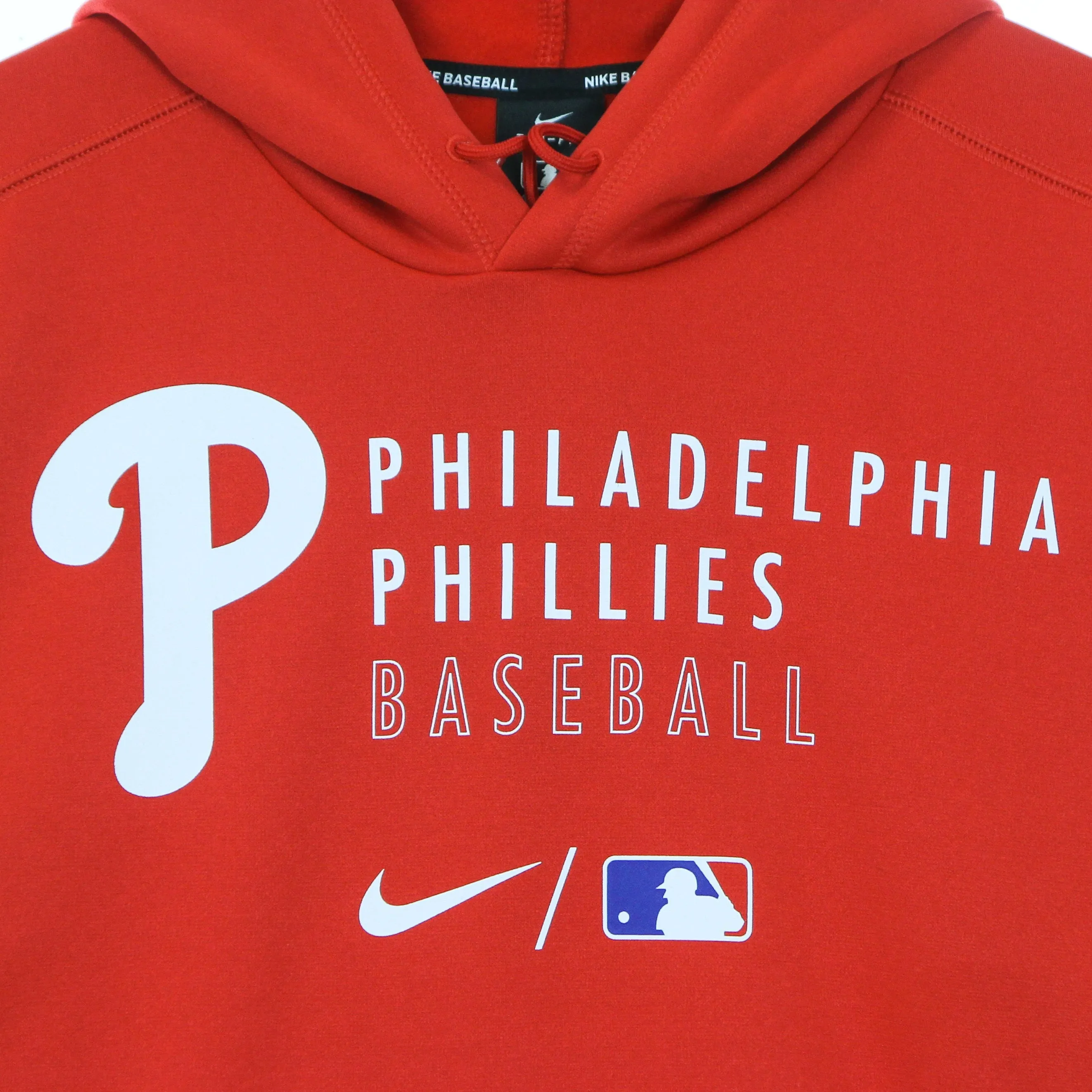 Felpa Cappuccio Uomo Mlb Baseball Therma Hoodie Phiphi Sport Red