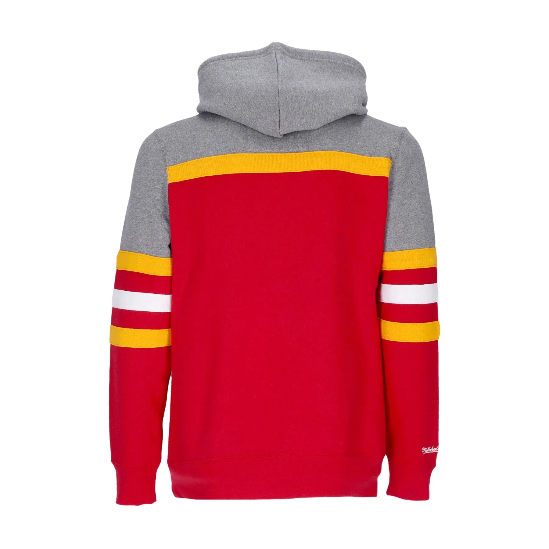 Felpa Cappuccio Uomo Nba Headcoach Hoodie Atlhaw Scarlet