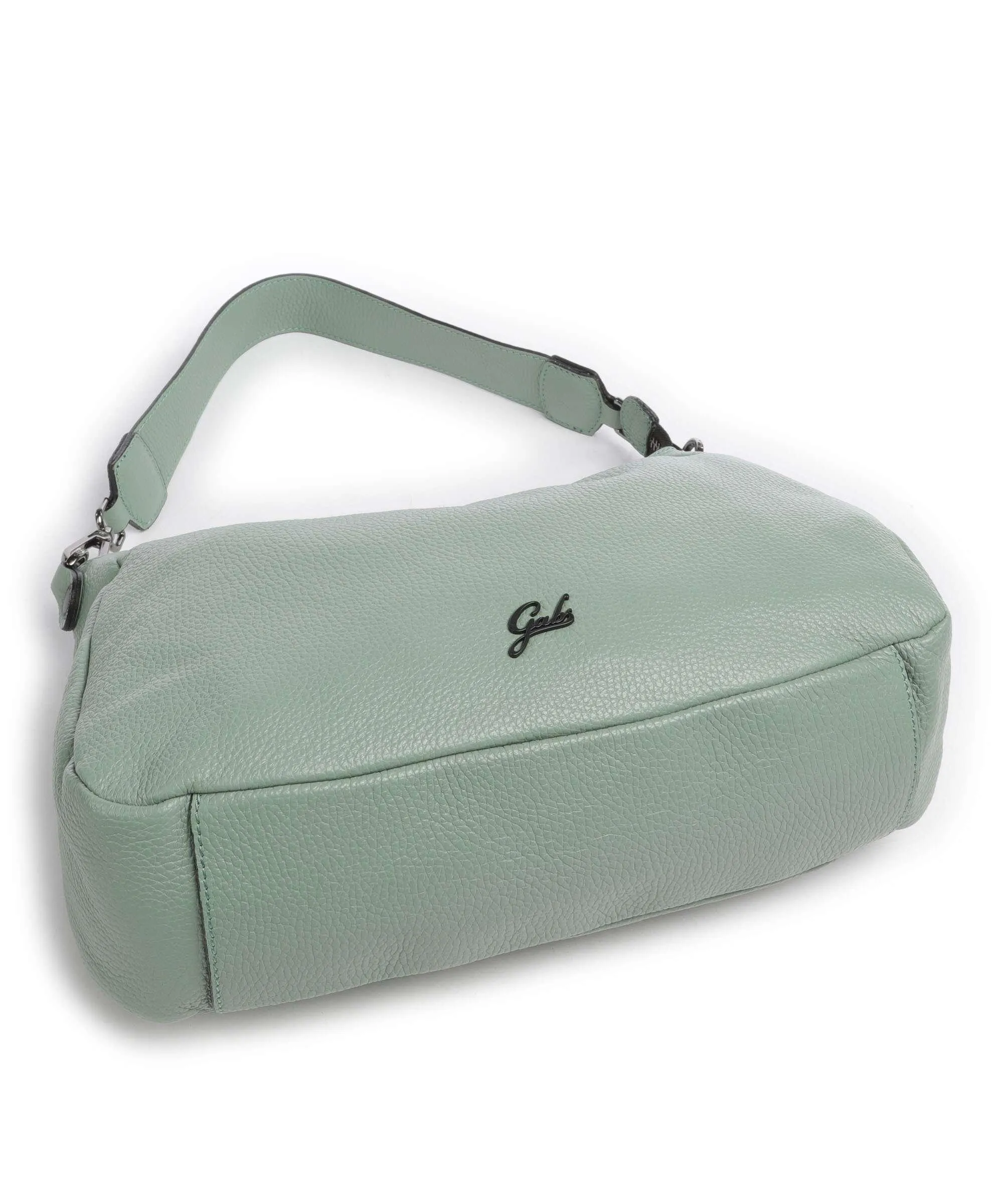  Gabs Isabel M Borsa hobo pelle di vitello grana verde  