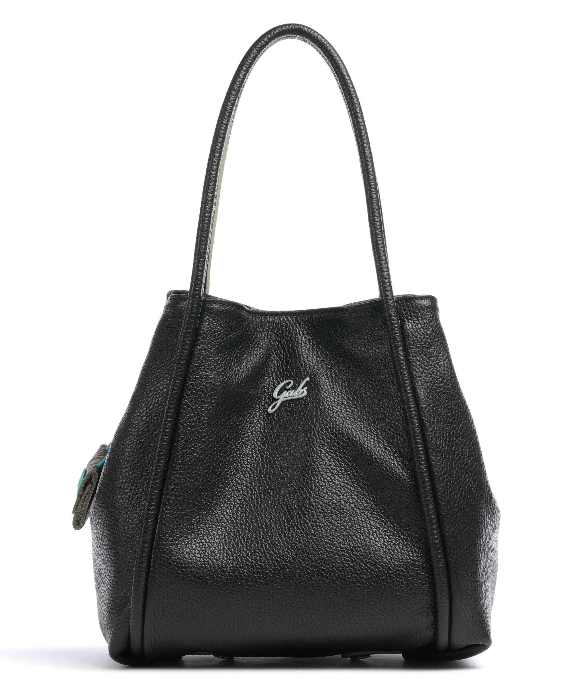  Gabs Lydia M Borsa shopper pelle di vitello grana nero  