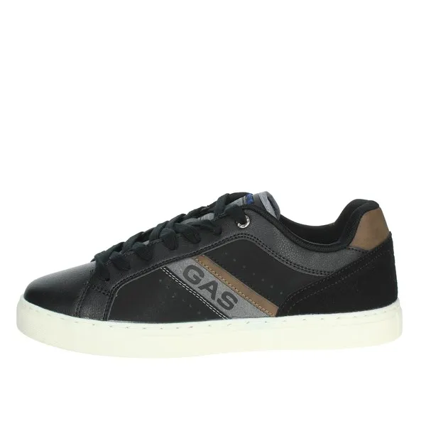 GAS  SNEAKERS BASSA GAM324025 NERO