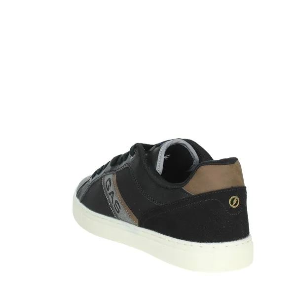 GAS  SNEAKERS BASSA GAM324025 NERO