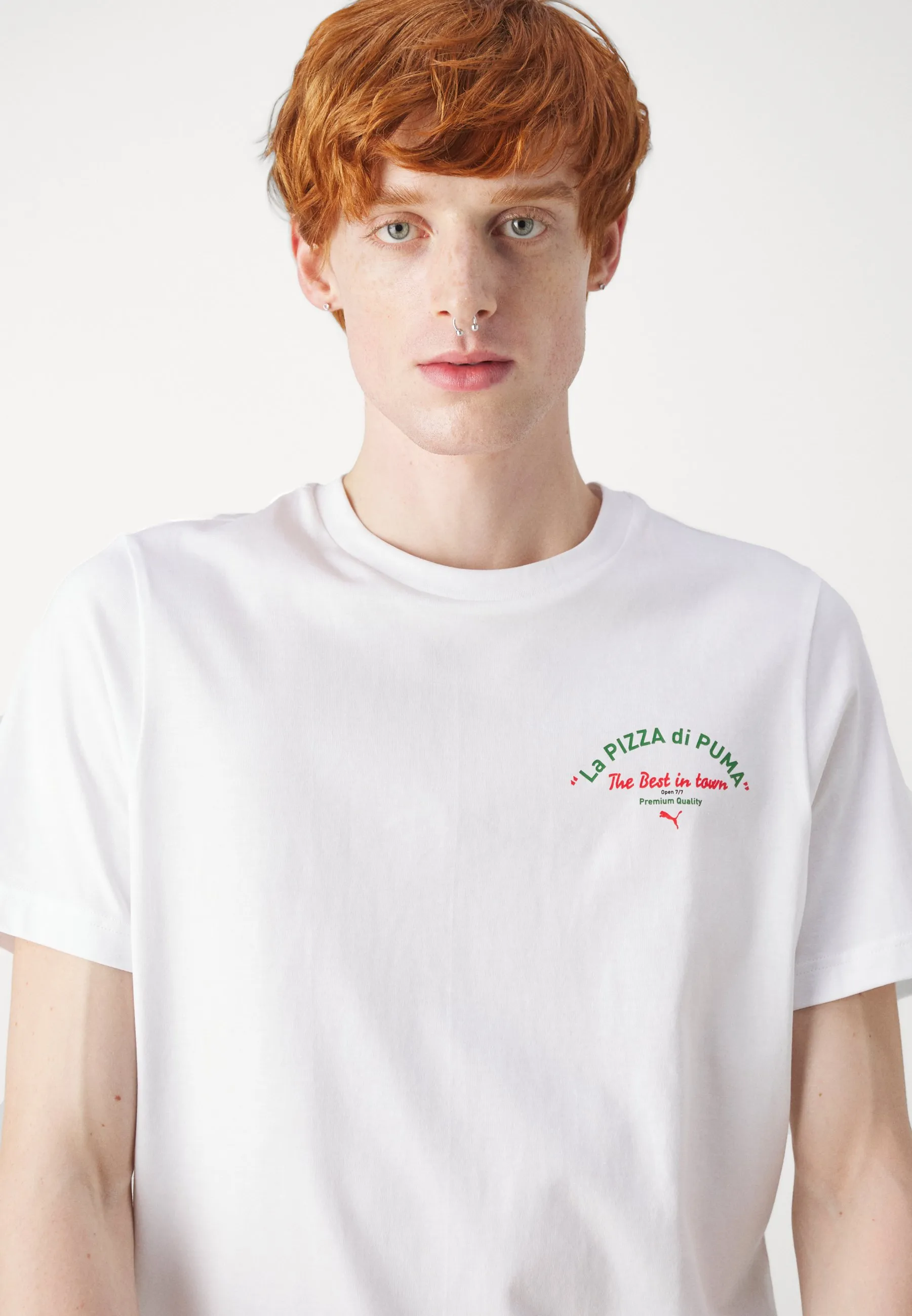 GRAPHICS PIZZA TEE - T-shirt con stampa