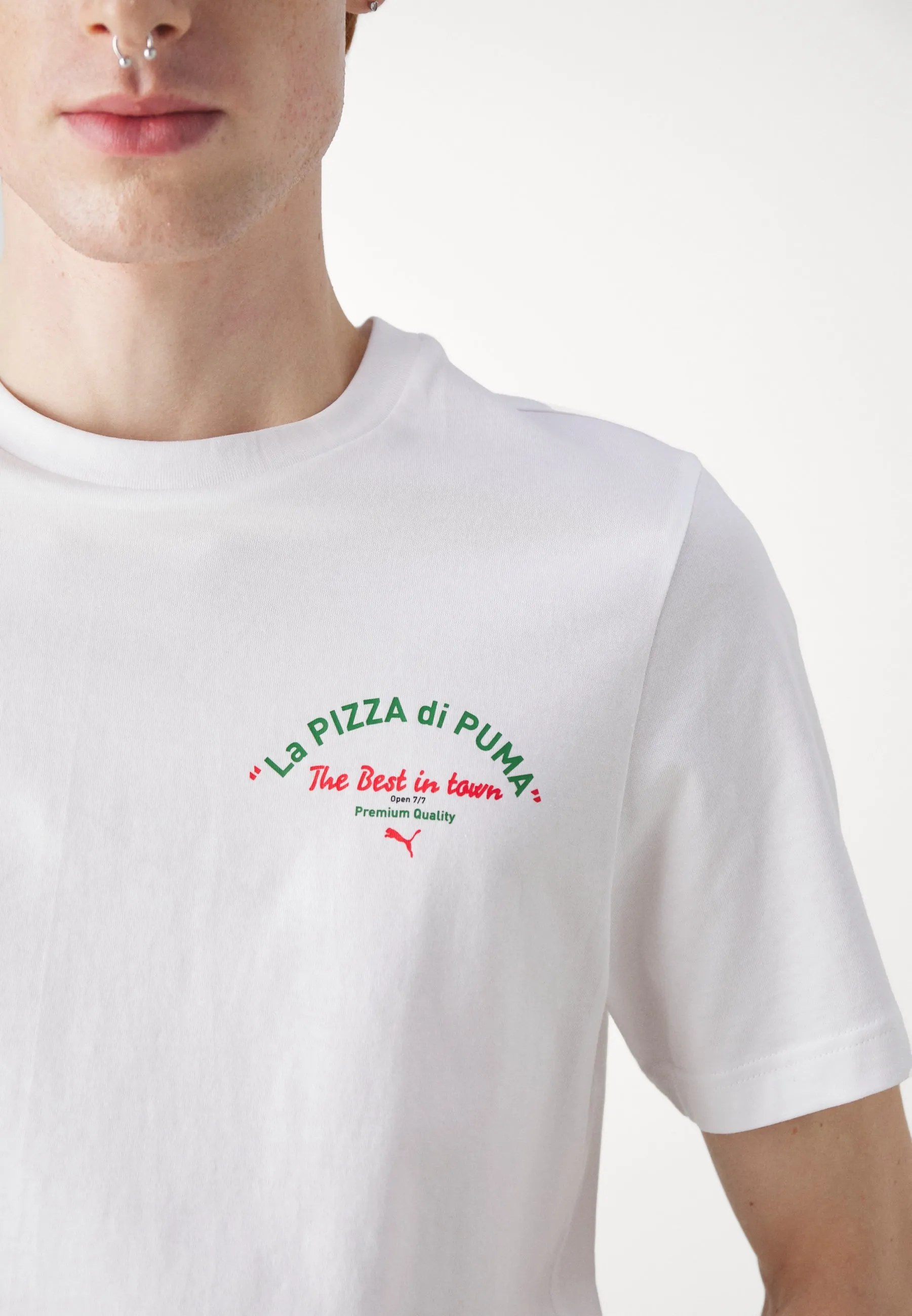 GRAPHICS PIZZA TEE - T-shirt con stampa