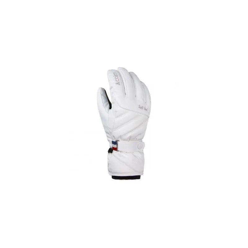 Guanti da sci Cairn Snow Cairn W C-tex (bianchi)