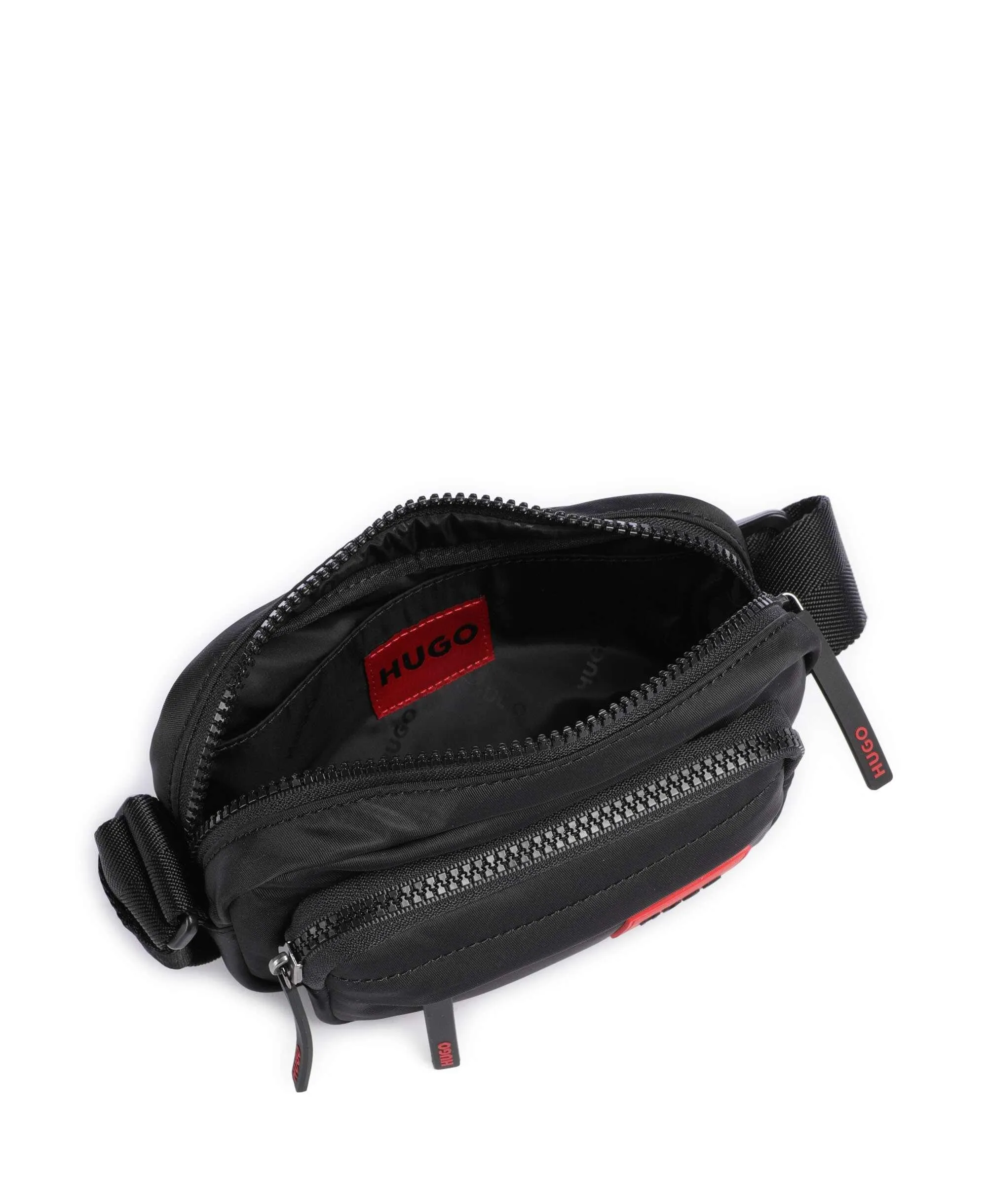  Hugo Ethon 2.0 Borsa a tracolla poliestere riciclato nero  