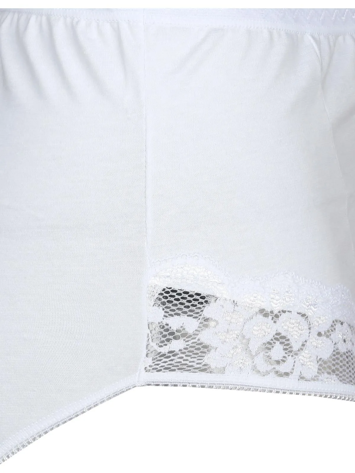 Intimami Jupe-culotte en coton avec dentelle