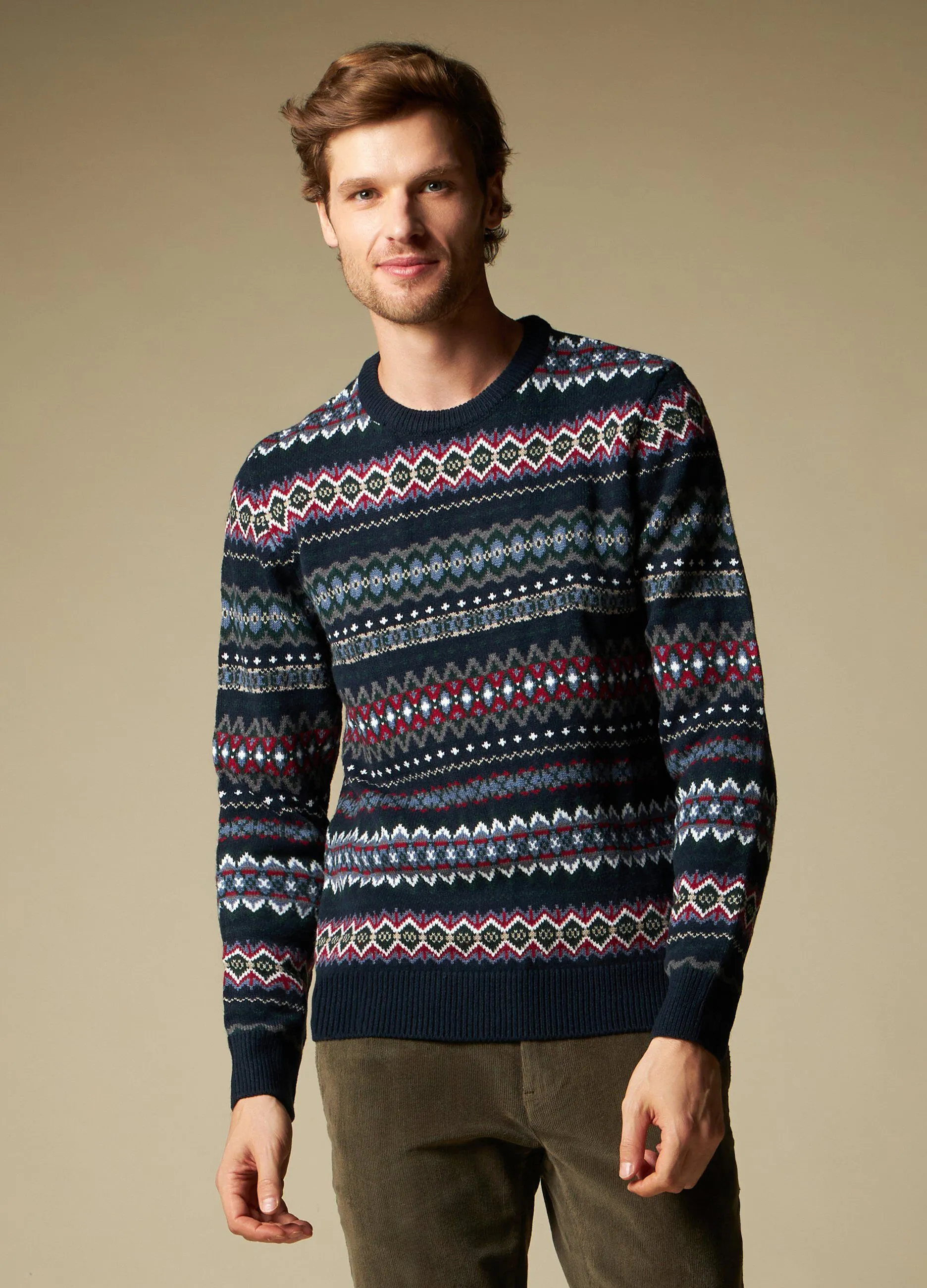 J. HART & BROS  Girocollo tricot uomo