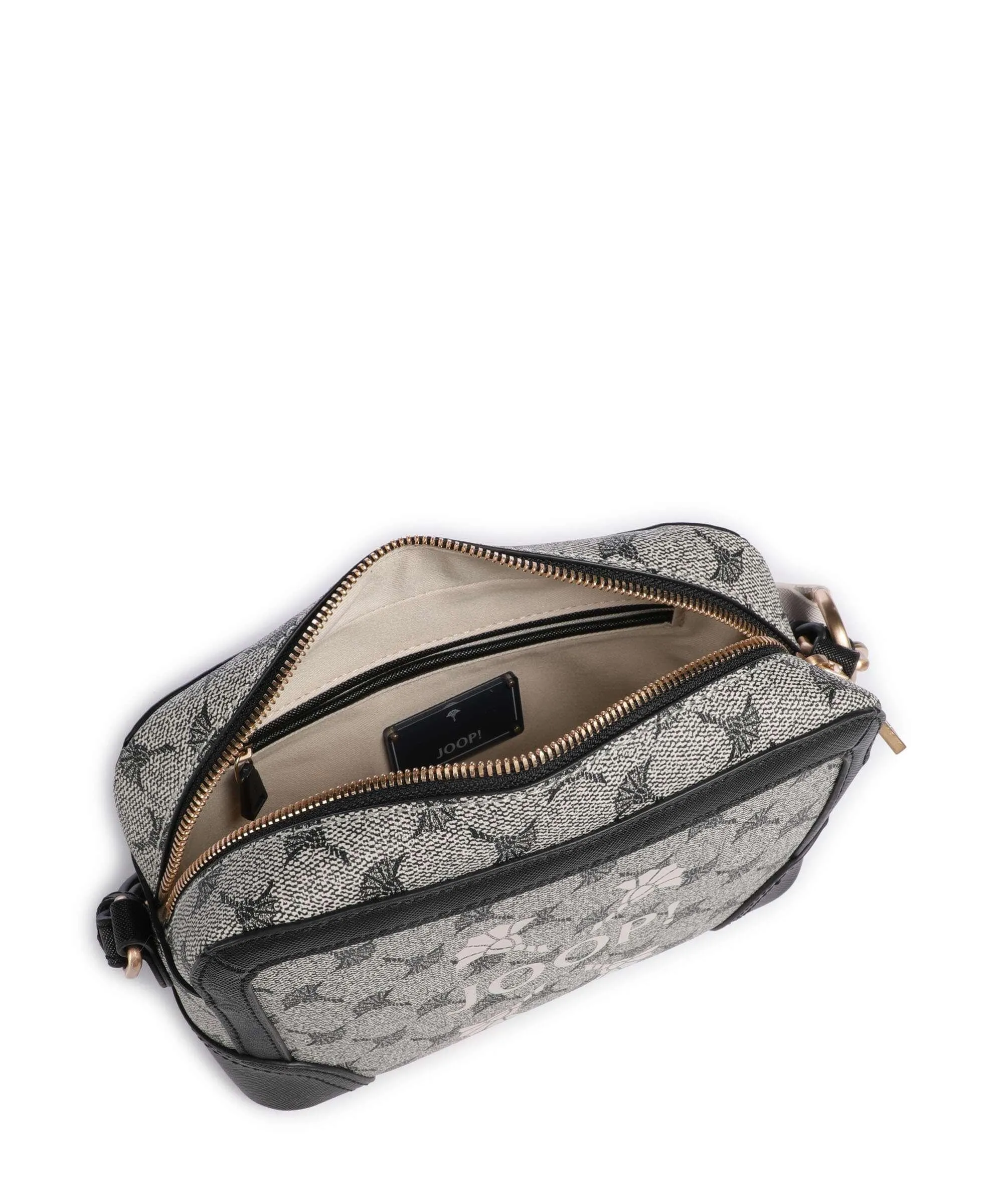  JOOP! Mazzolino Chiaro Cloe Borsa a tracolla pelle sintetica nero/beige  