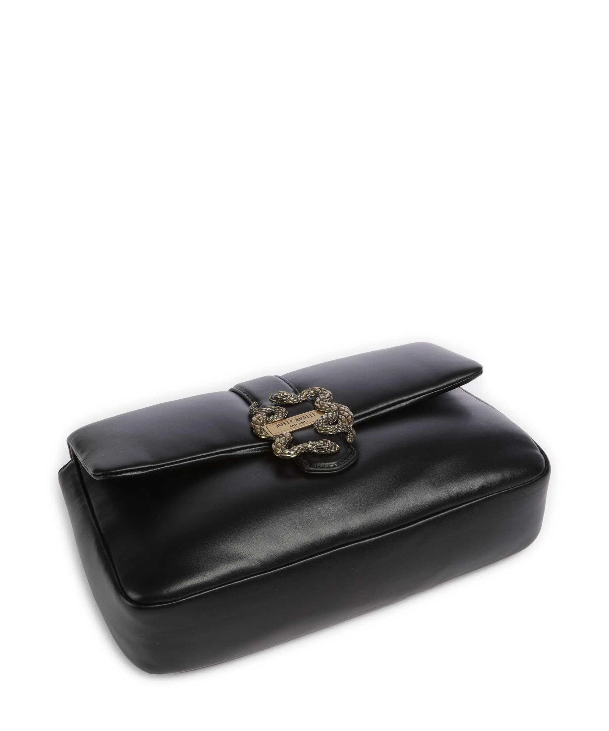  Just Cavalli Range C Style 3 Borsa a spalla pelle sintetica nero  