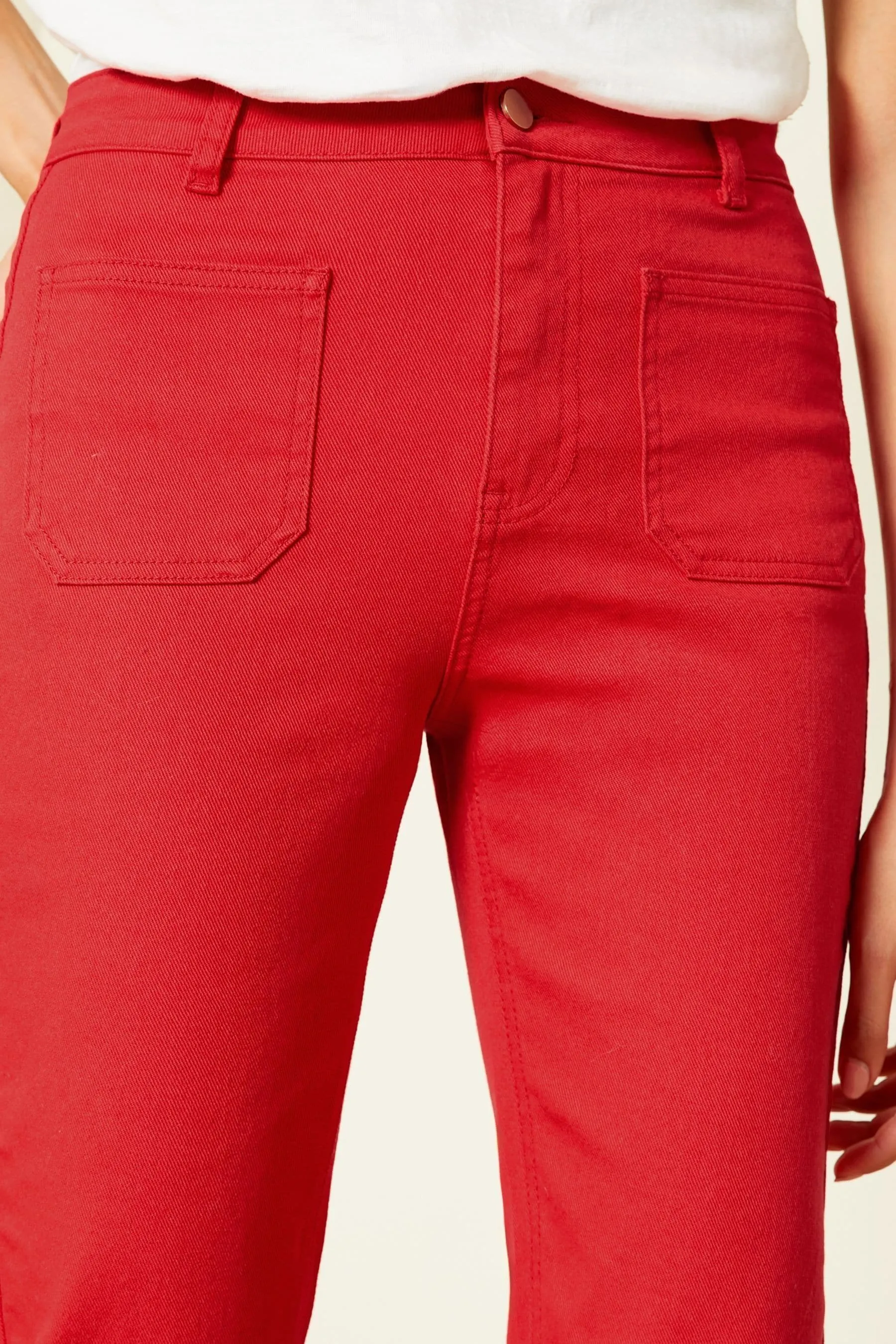 Love & Roses Slim Crop Jeans    
