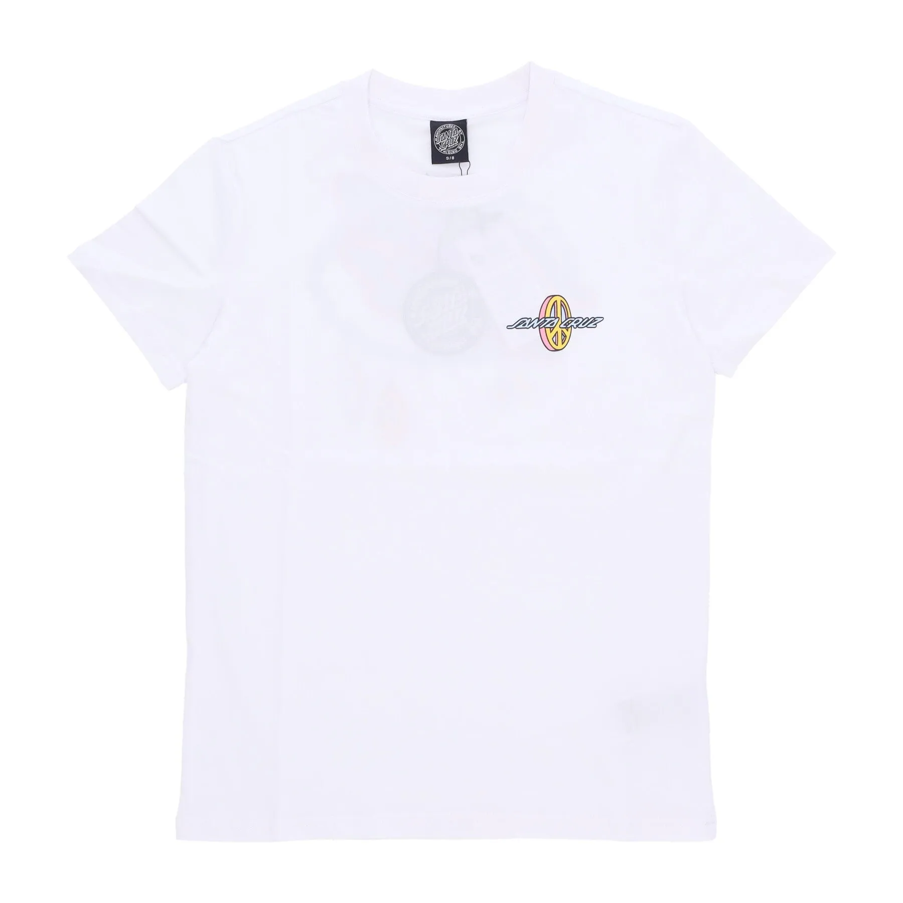Maglietta Donna Barbed Oval Dot Tee White