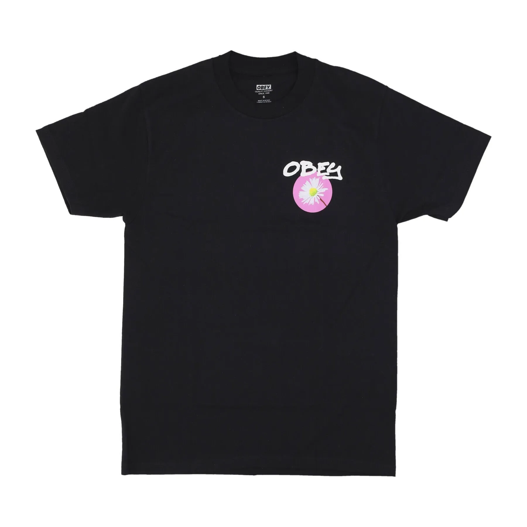 Maglietta Uomo Daisy Spray Classic Tee Black