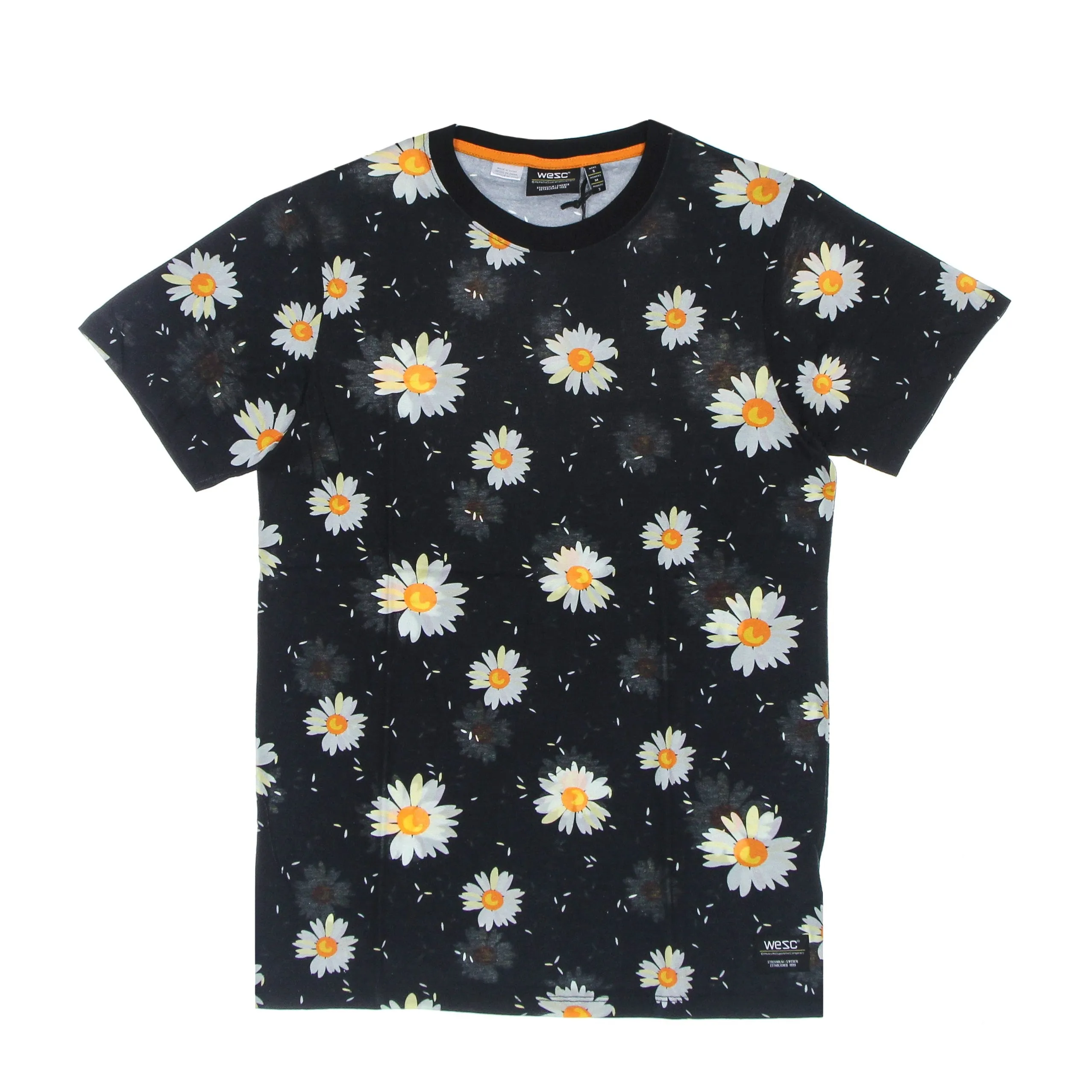 Maglietta Uomo Max Daisy Aop Tee Black