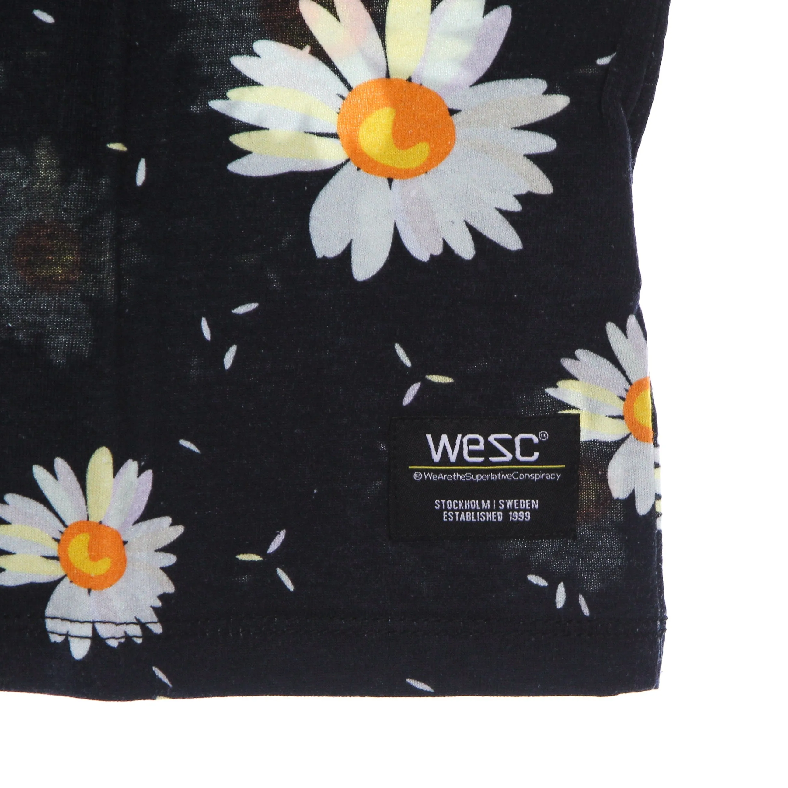Maglietta Uomo Max Daisy Aop Tee Black