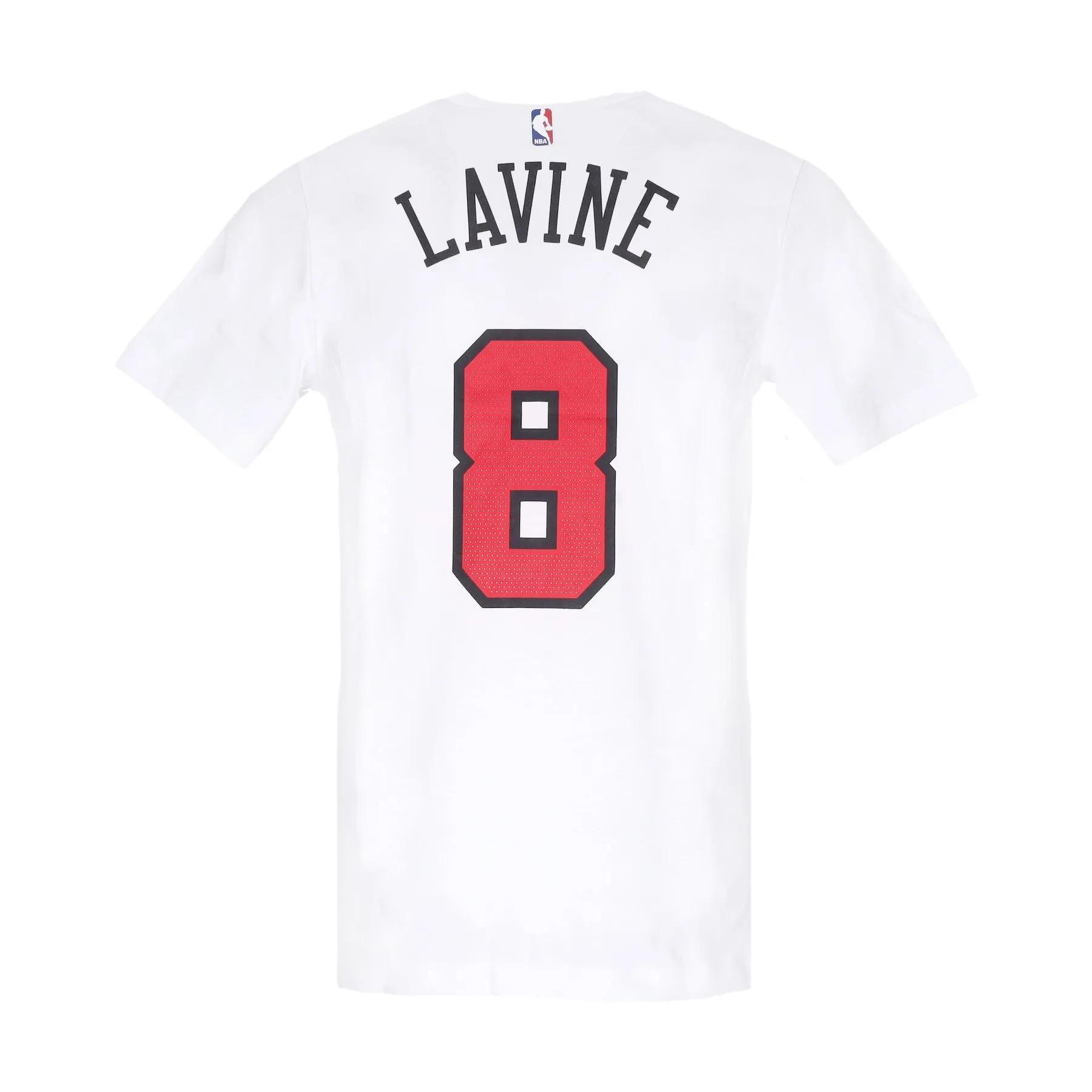 Maglietta Uomo Nba Essential Tee No 8 Zach Lavine Chibul White