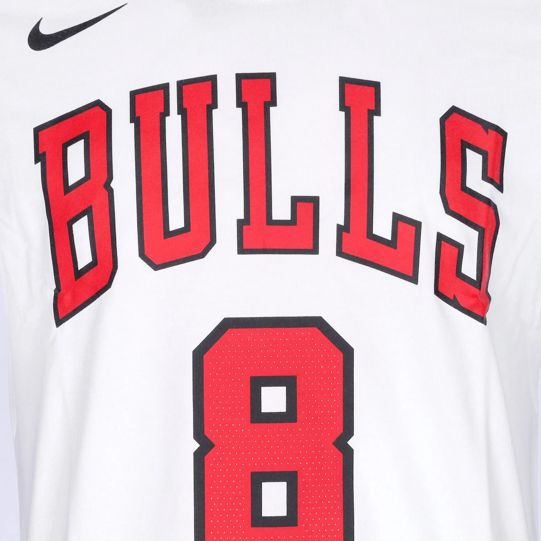 Maglietta Uomo Nba Essential Tee No 8 Zach Lavine Chibul White