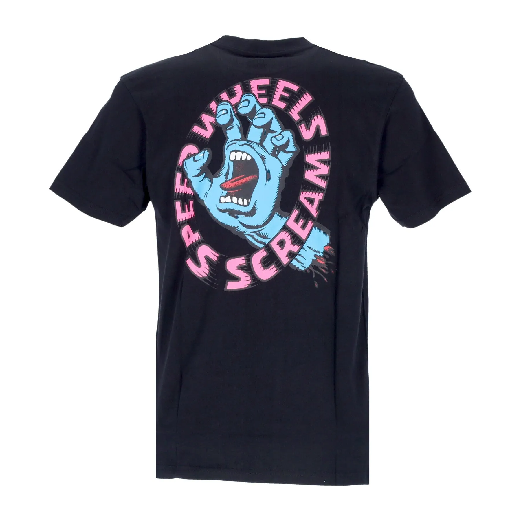 Maglietta Uomo Speed Wheels Scream Tee Black