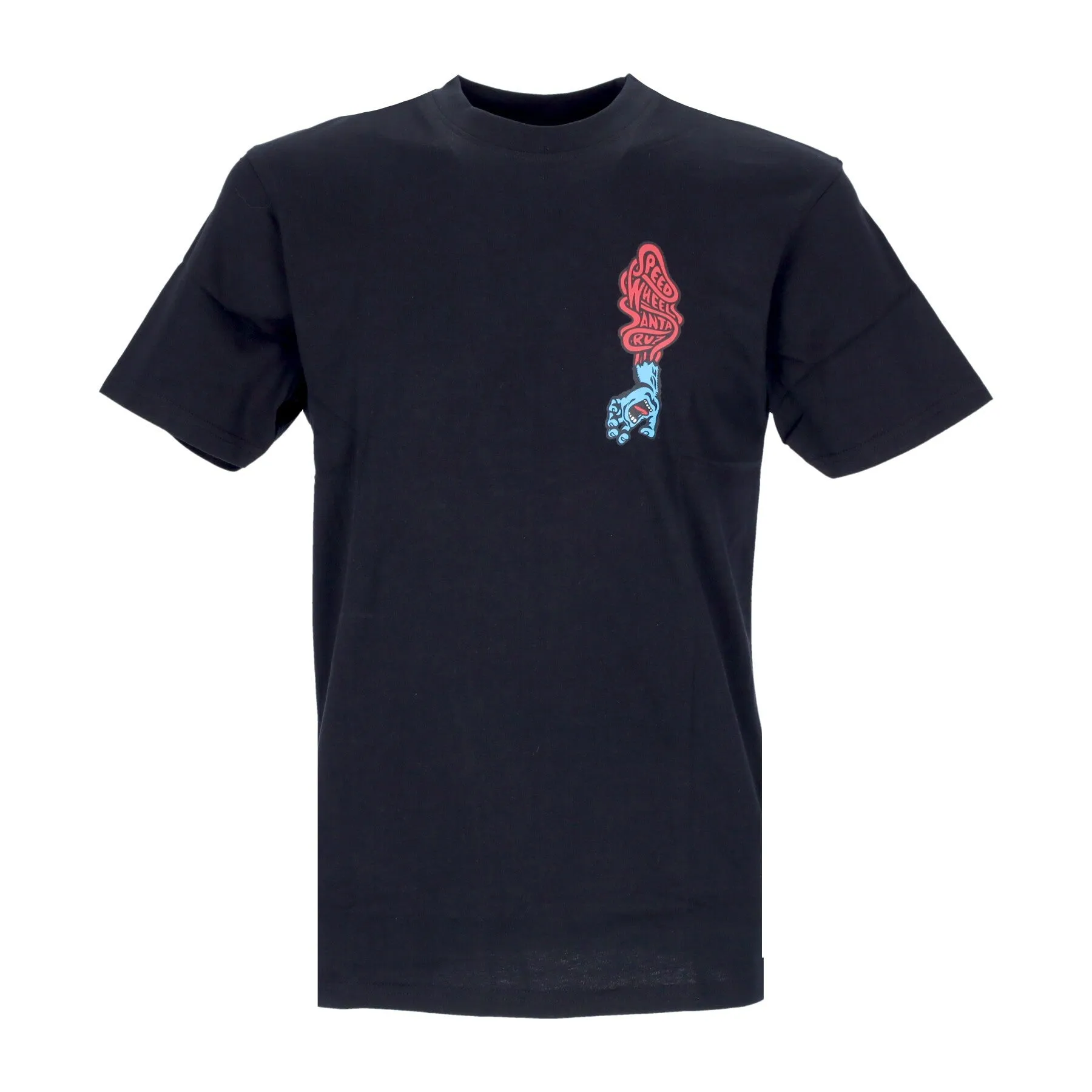 Maglietta Uomo Speed Wheels Scream Tee Black