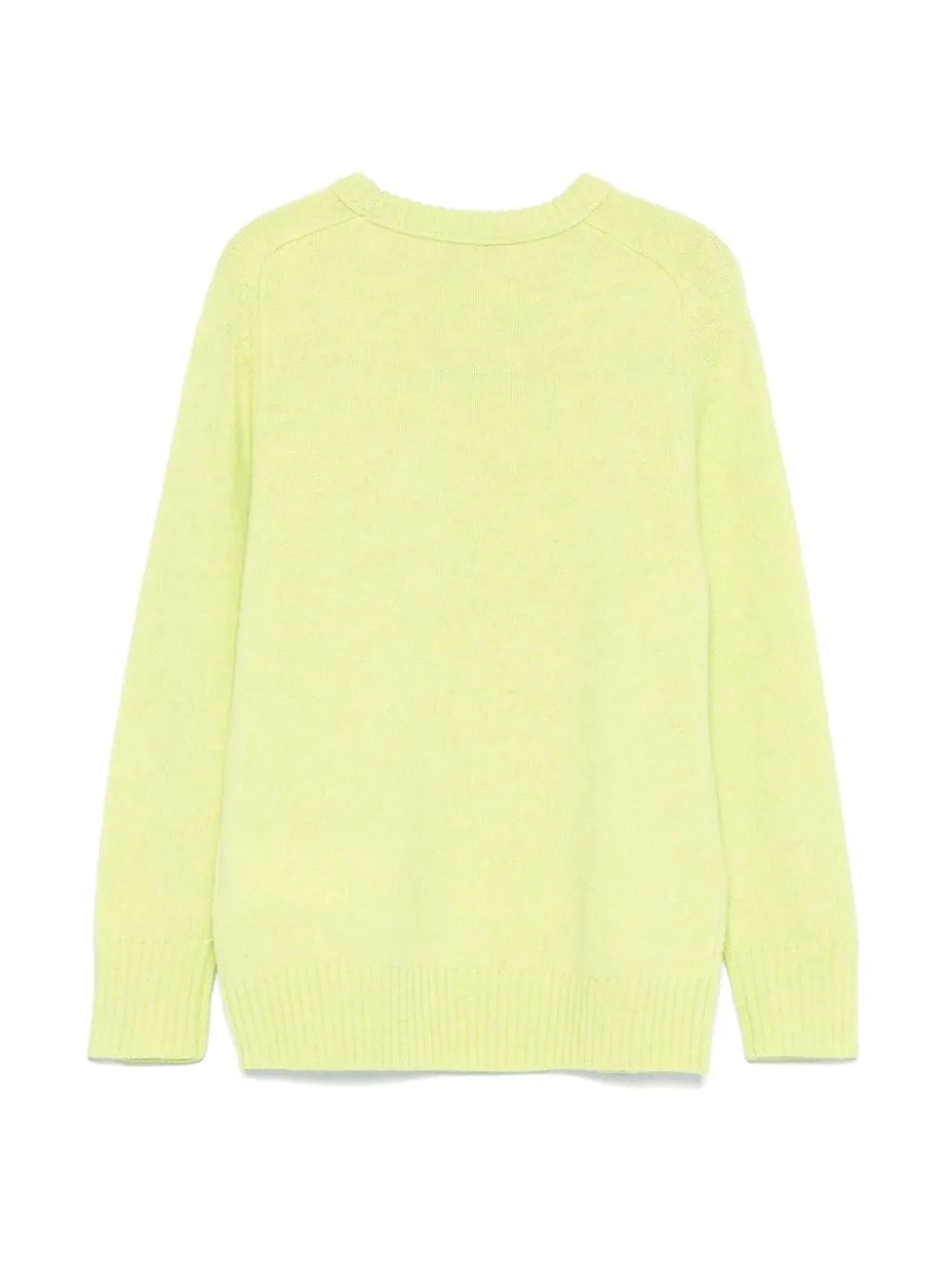 Maglione pesante per bambino Paolo Pecora Kids giallo con girocollo