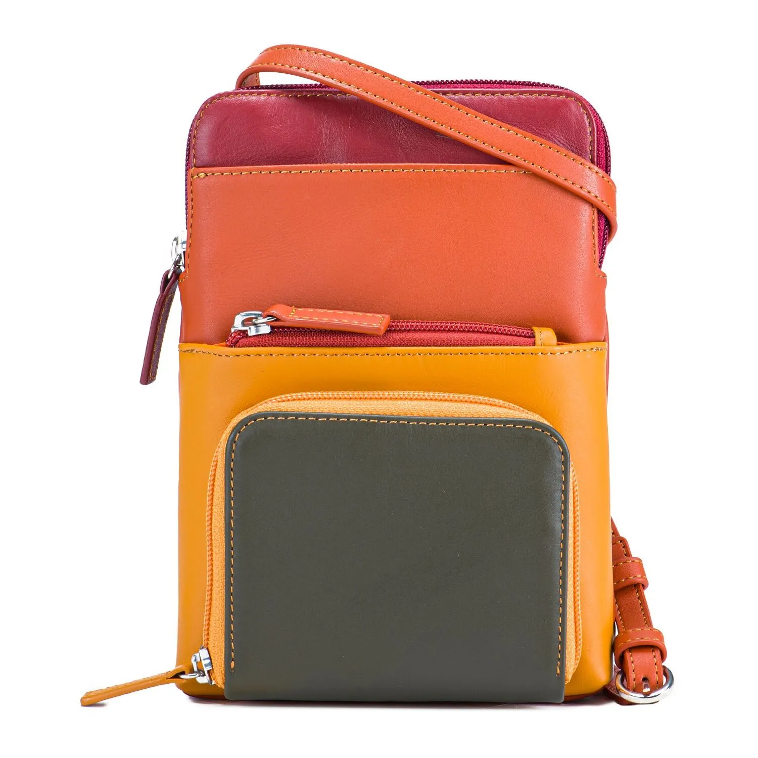 Mywalit Travel Borsa a tracolla Pelle 14 cm