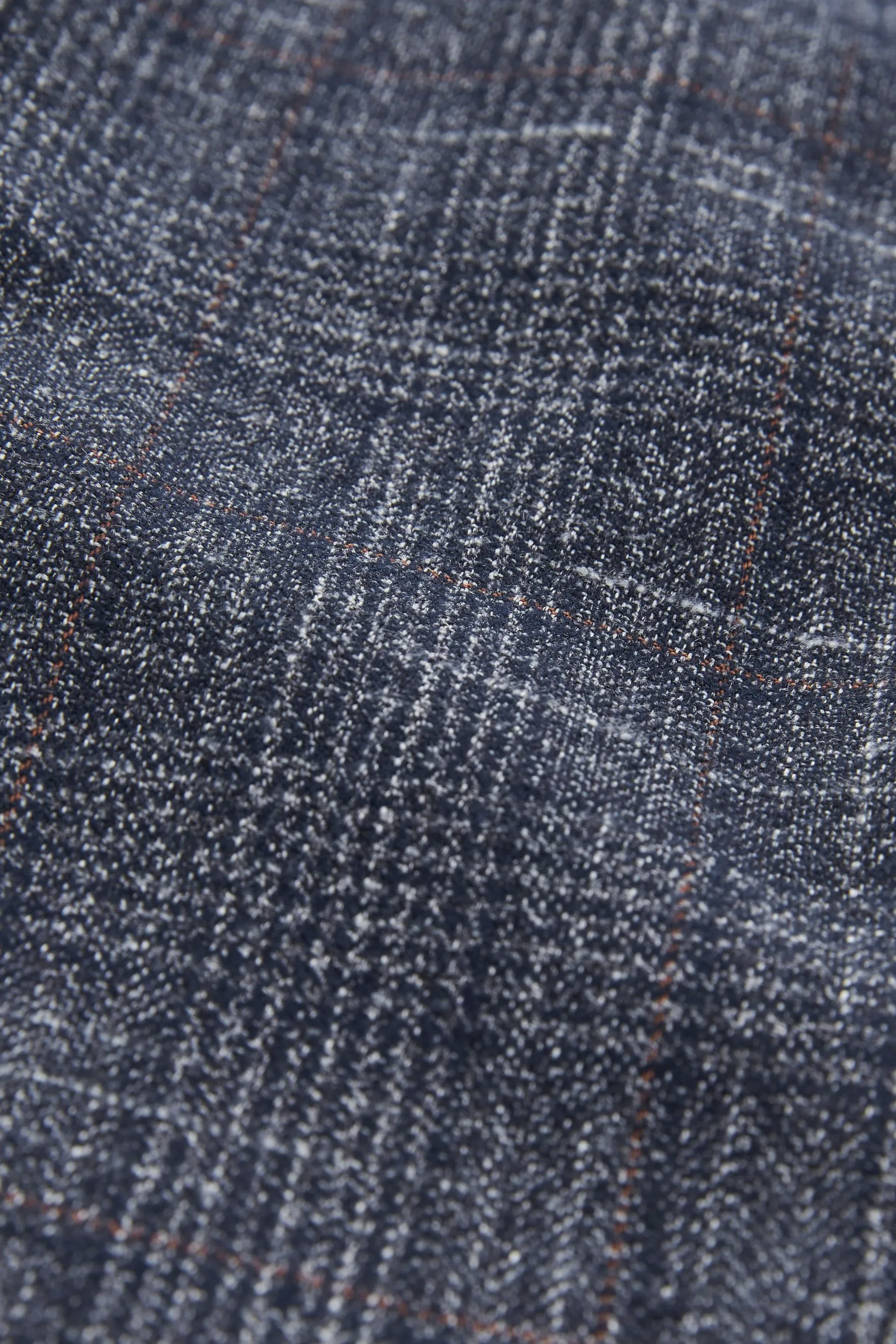 Navy  - Vestibilità attillata / Slim da A quadri: Pantaloni